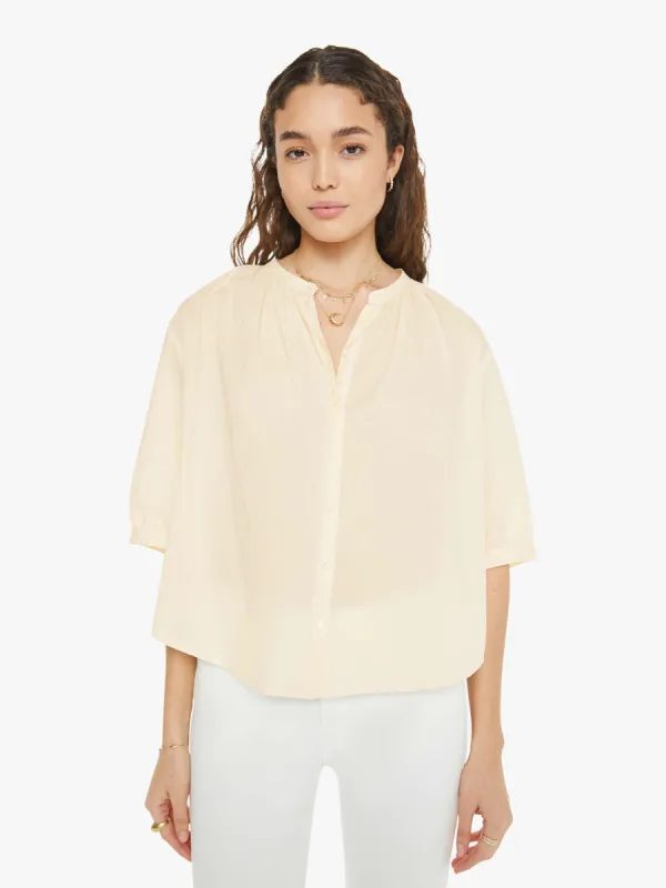 XiRENA Chandler Shirt - Cream Peach sold by MOTHER