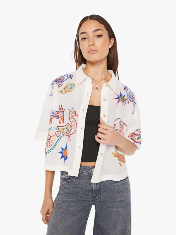 The Roomie Crop - Electric made by MOTHER