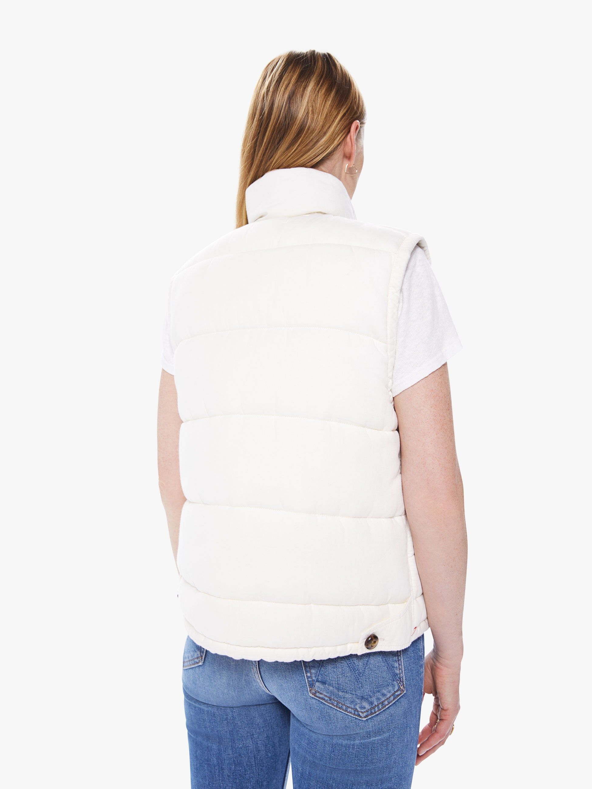 XiRENA Hunter Puffer Vest - Ivory Vine sold by MOTHER product image thumbnail 4
