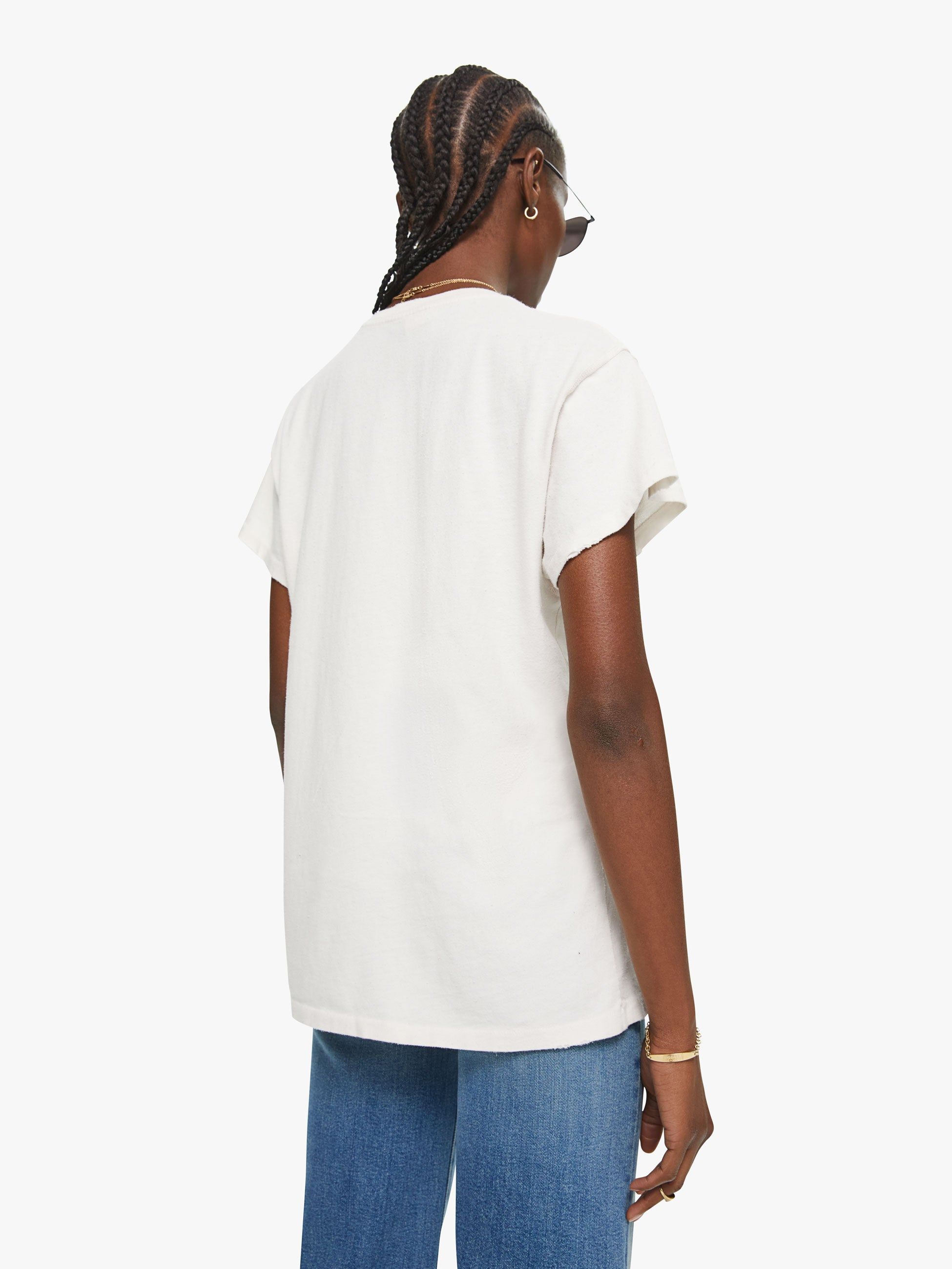 MadeWorn Rolling Stones Airbrush Tee - Vintage White sold by MOTHER product image thumbnail 4