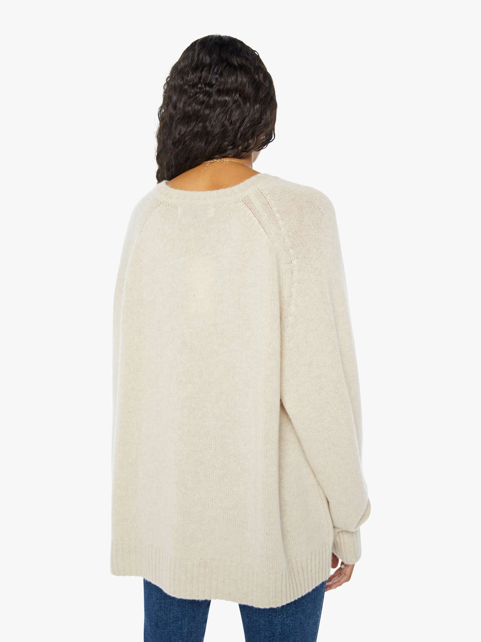 SPRWMN Classic Crew Sweater - Wheat sold by MOTHER product image thumbnail 4