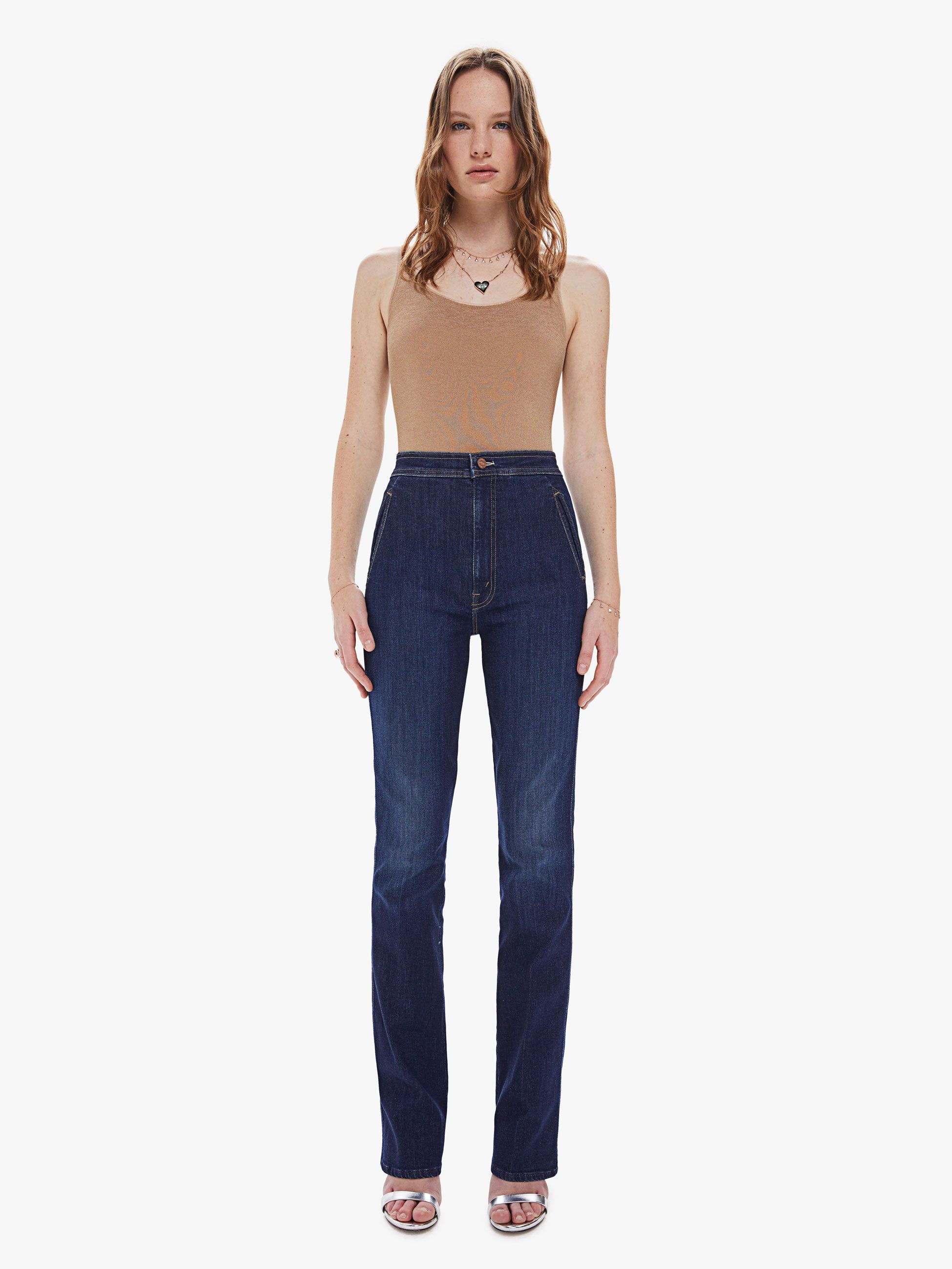 High Waisted Smokin' Double Welt Heel - Off Limits sold by MOTHER product image thumbnail 2