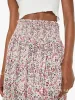 Natalie Martin Bella Skirt - Petite Fleur Print Rose sold by MOTHER