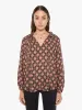 Natalie Martin Penny Blouse - Tulip Kamari Black sold by MOTHER