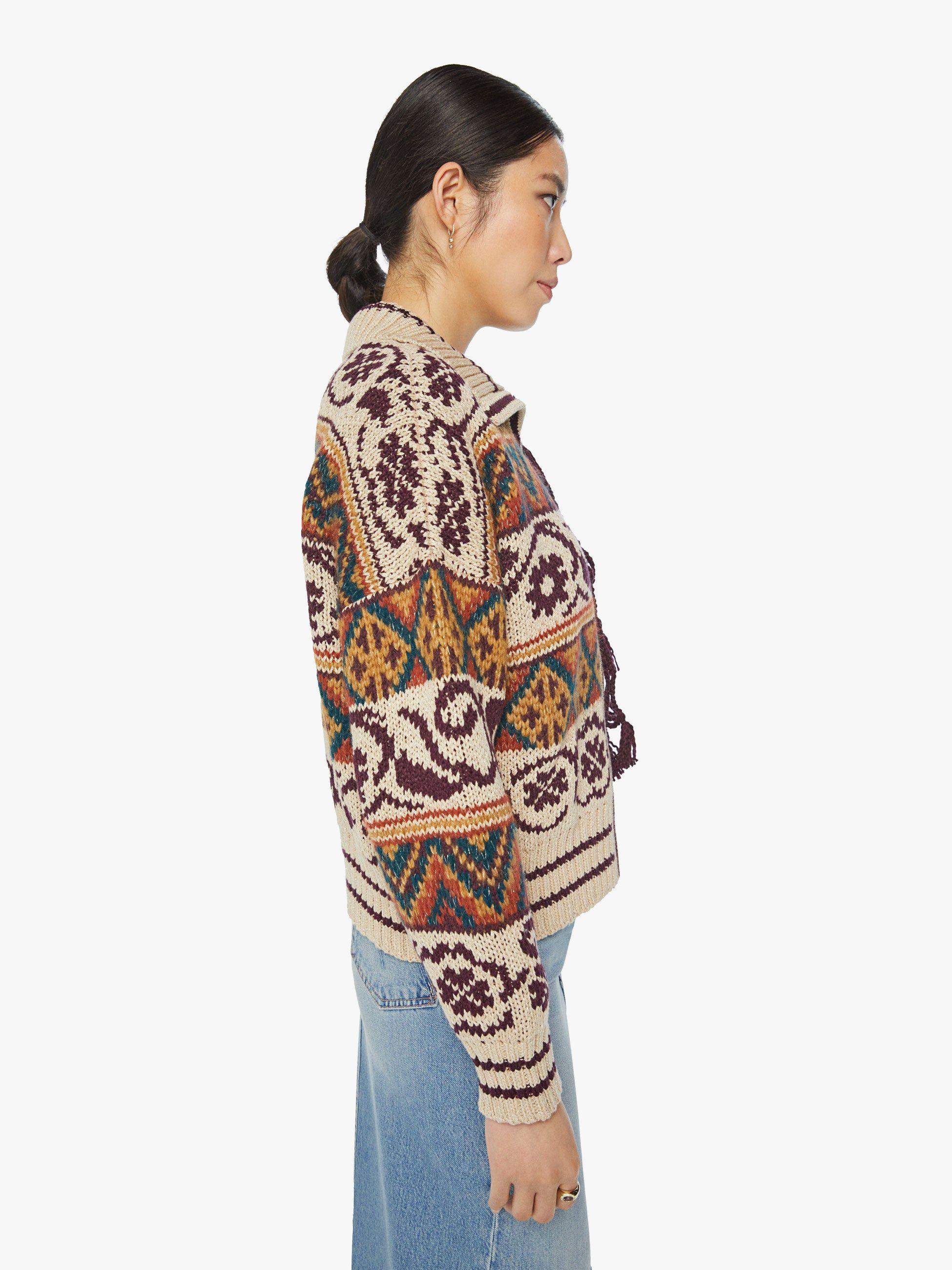 The Family Ties Cardigan - Head Over Boots sold by MOTHER product image thumbnail 3