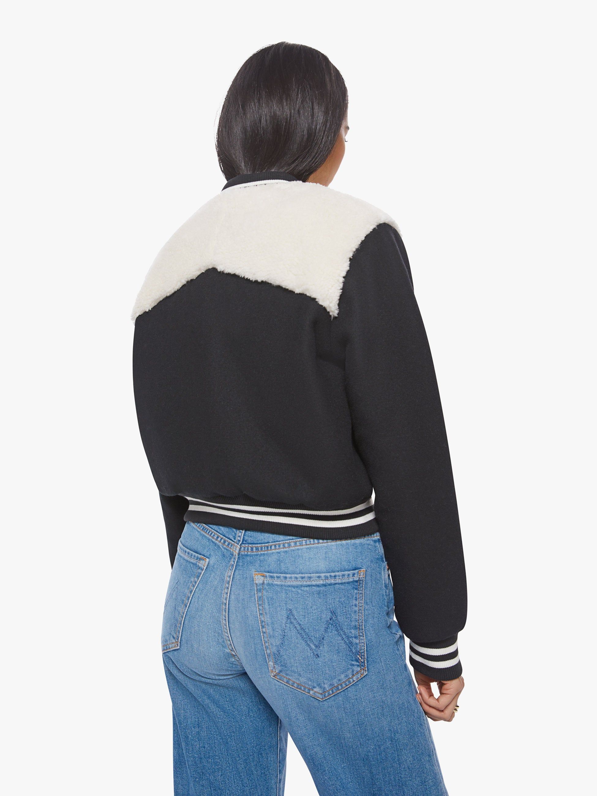 The Vested Varsity Bomber Jacket - Counting Sheep sold by MOTHER product image thumbnail 4