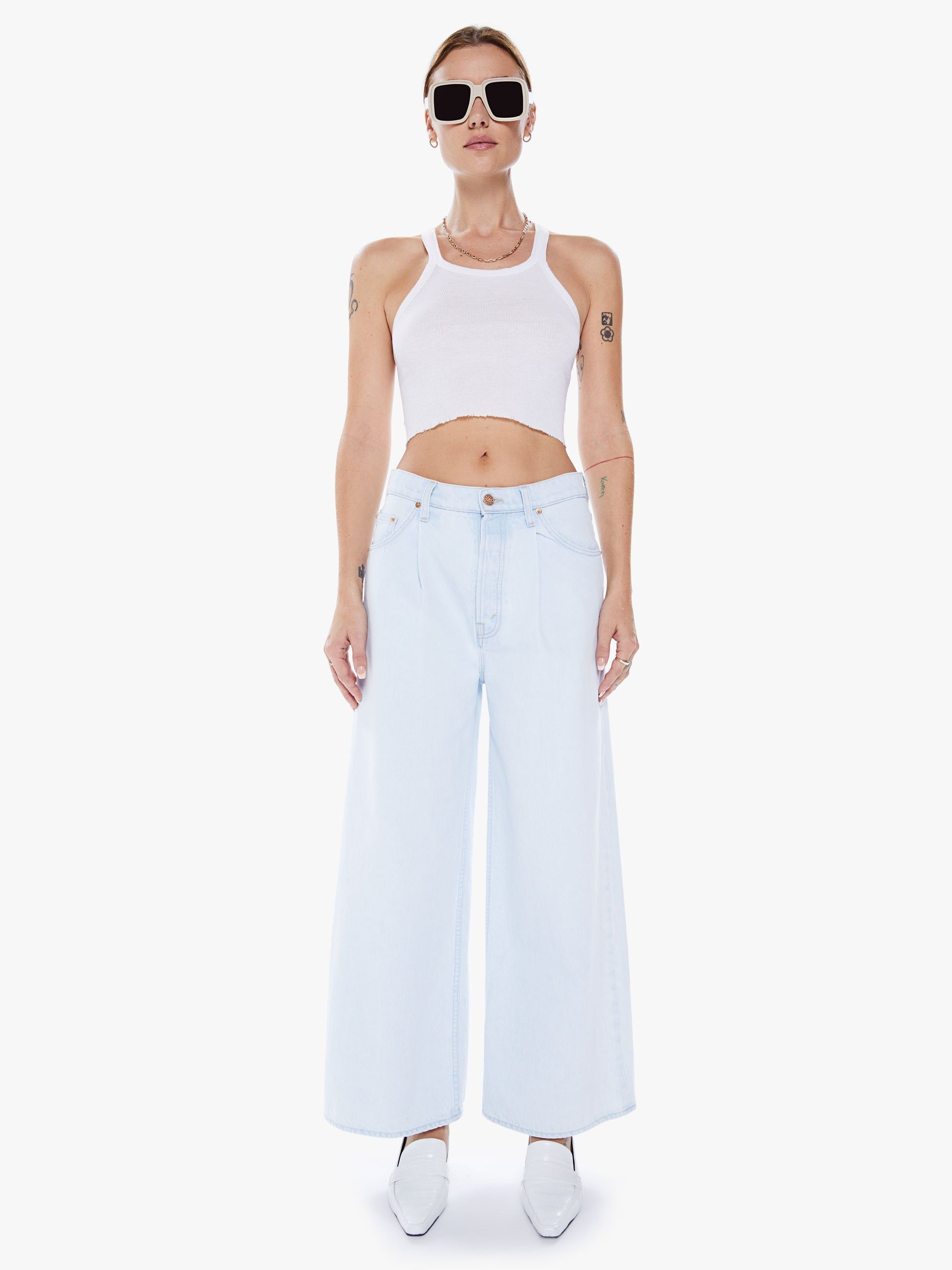 SNACKS! The Pleated Double Dip Puddle - Blue Slushie sold by MOTHER