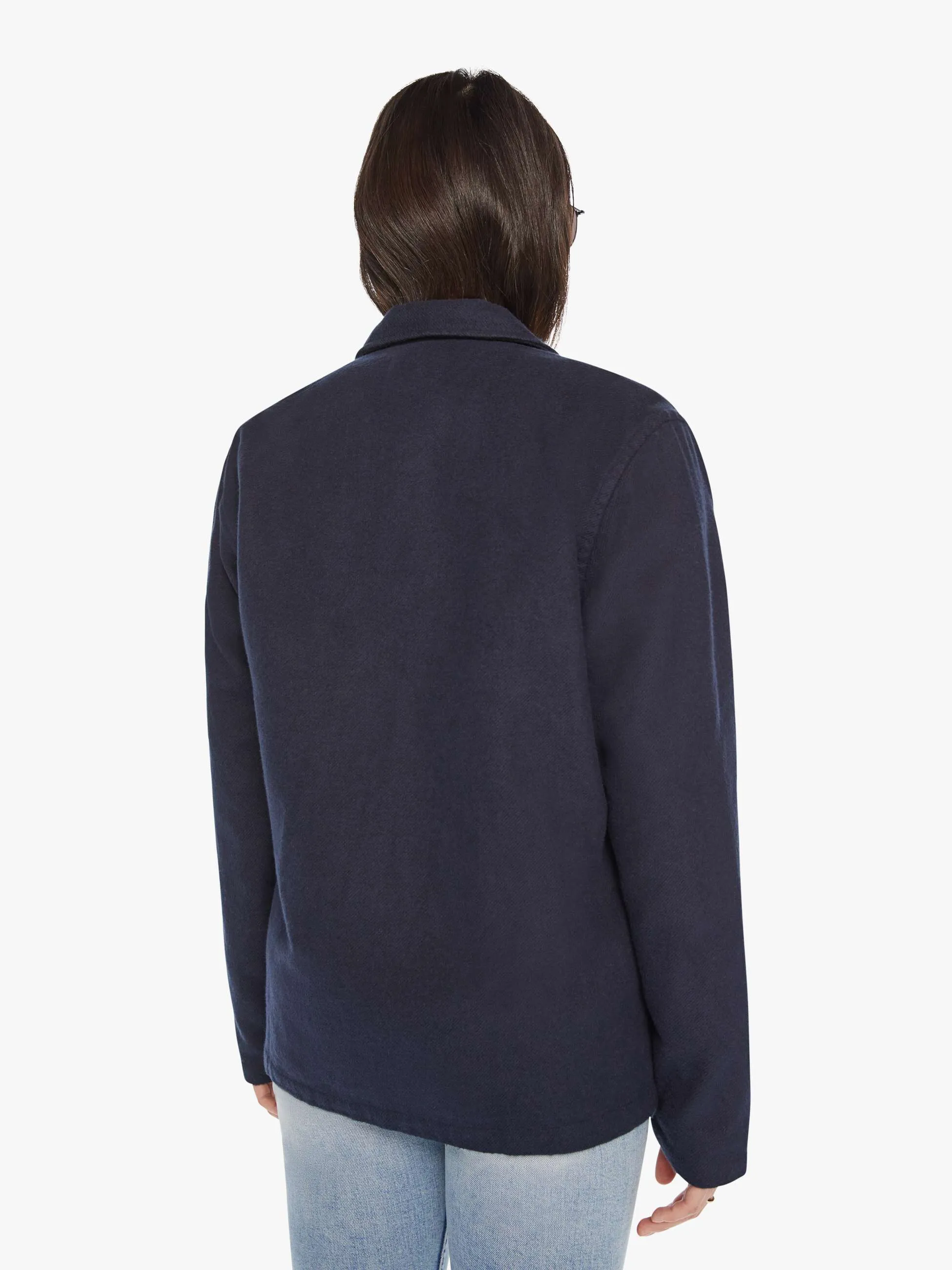 La Paz Ramos Shirt - Dark Navy sold by MOTHER product image thumbnail 4