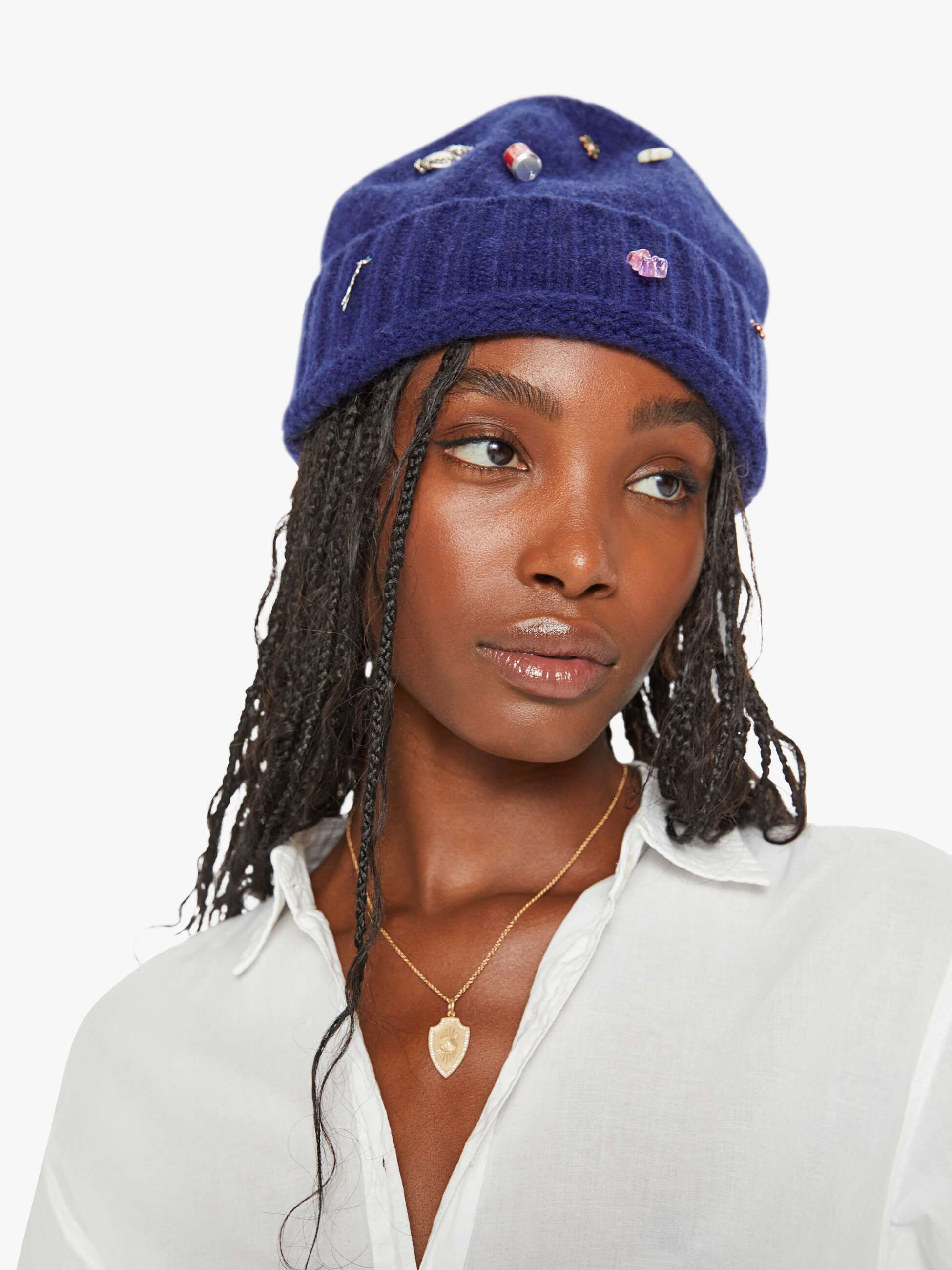 The Lucky Charms Beanie - Blue sold by MOTHER product image thumbnail 3