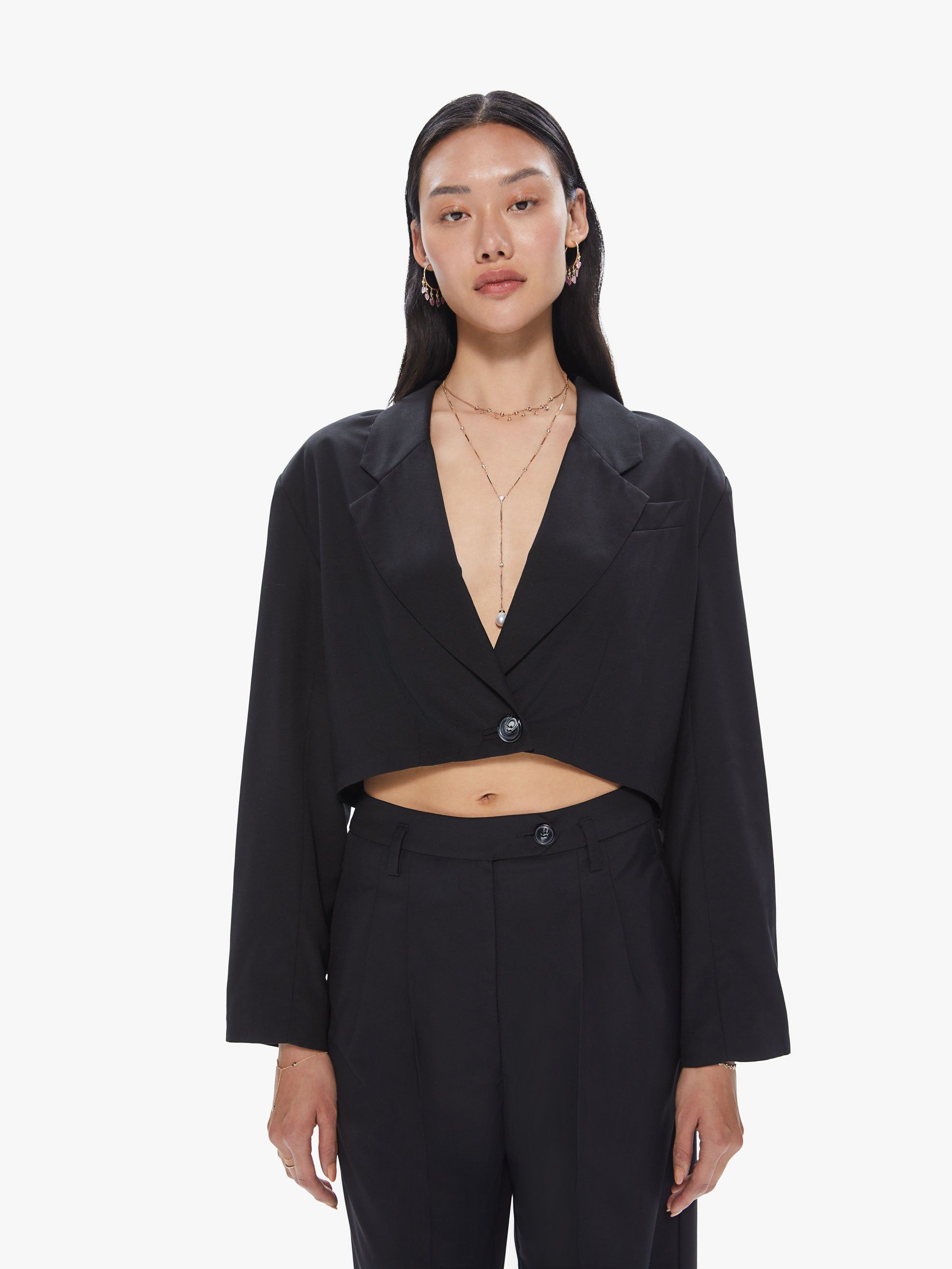 Maria Cher Julia Short Jacket - Black sold by MOTHER