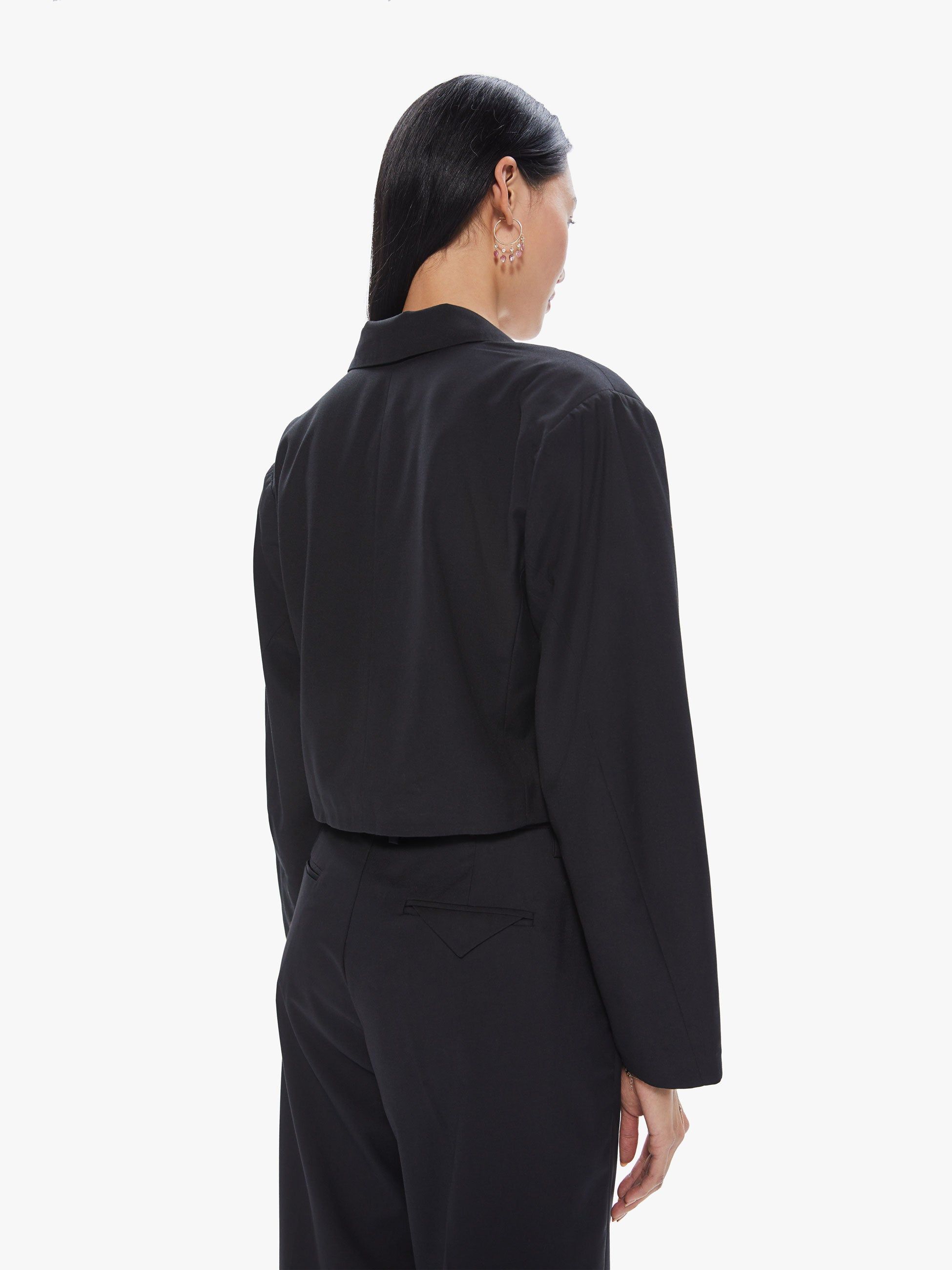 Maria Cher Julia Short Jacket - Black sold by MOTHER product image thumbnail 4
