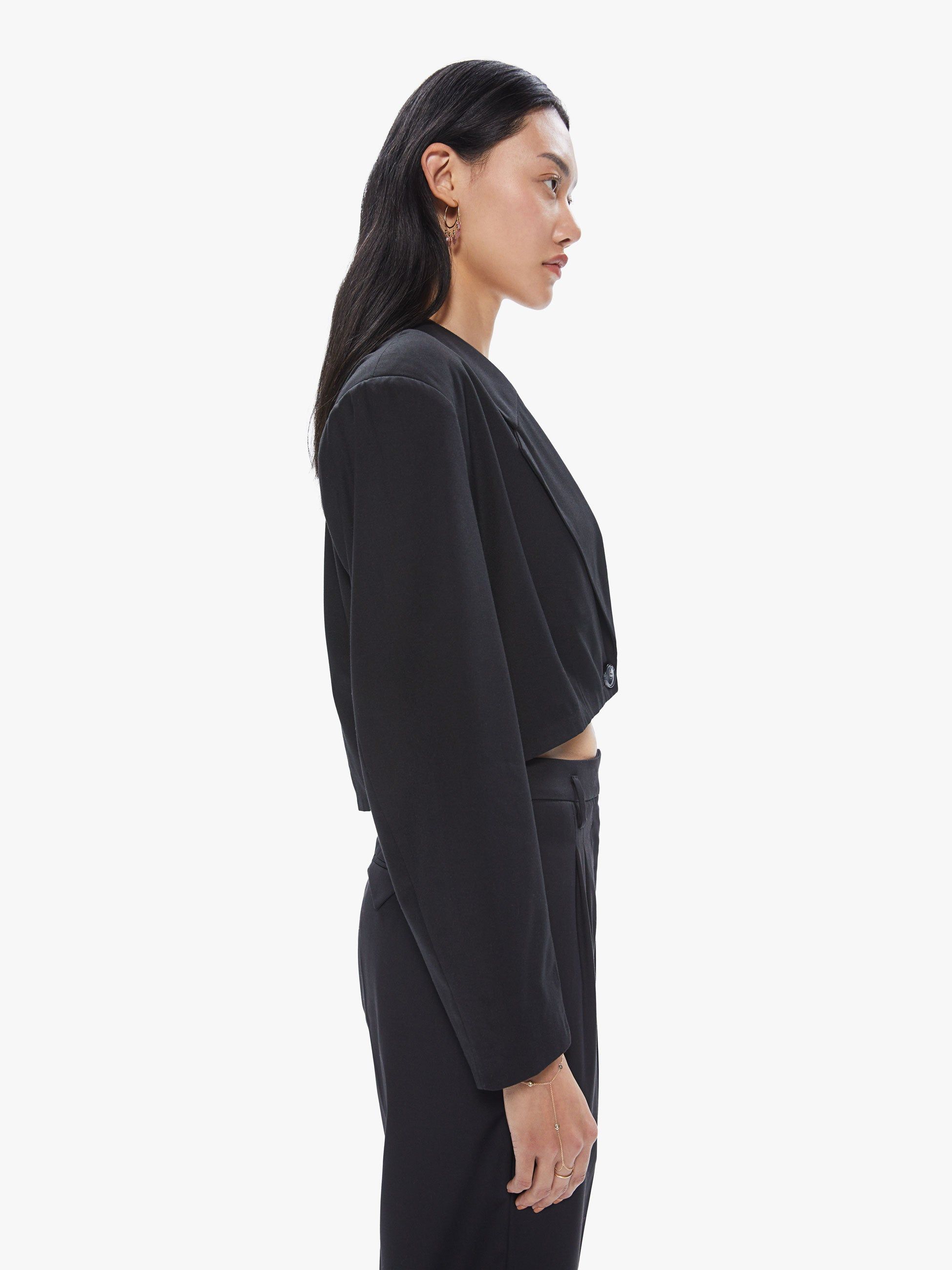 Maria Cher Julia Short Jacket - Black sold by MOTHER product image thumbnail 3