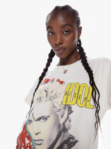 MadeWorn Billy Idol Tee - Vintage White sold by MOTHER