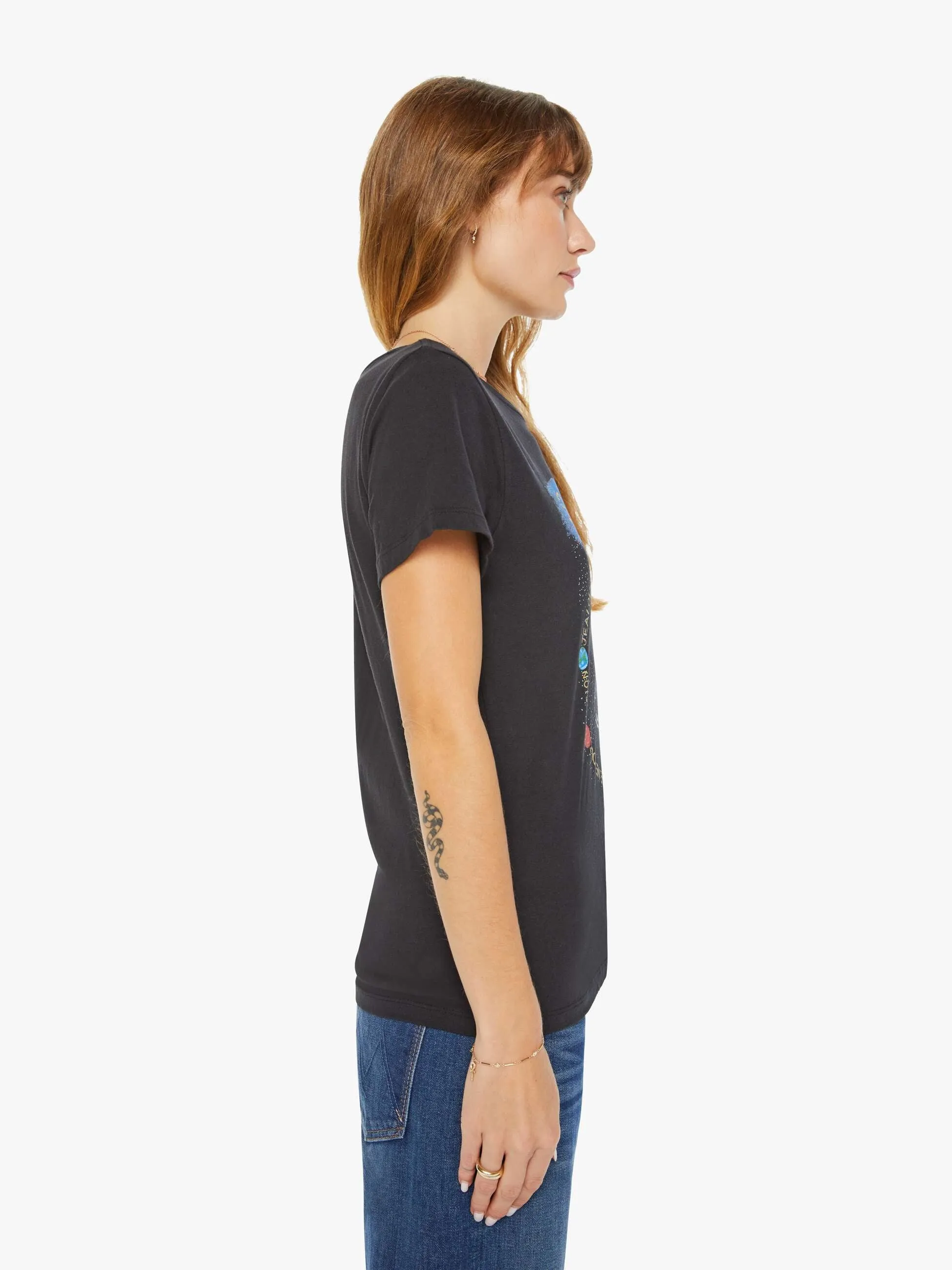 Unfortunate Portrait Scorpio Zodiac Tee - Black sold by MOTHER product image thumbnail 4