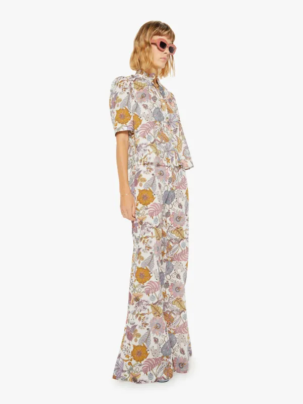 Alix Of Bohemia Farah Flare Pant - Lavender Eden sold by MOTHER