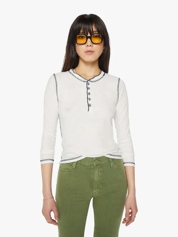 The Itty Bitty Pixie Henley - Marshmellow made by MOTHER