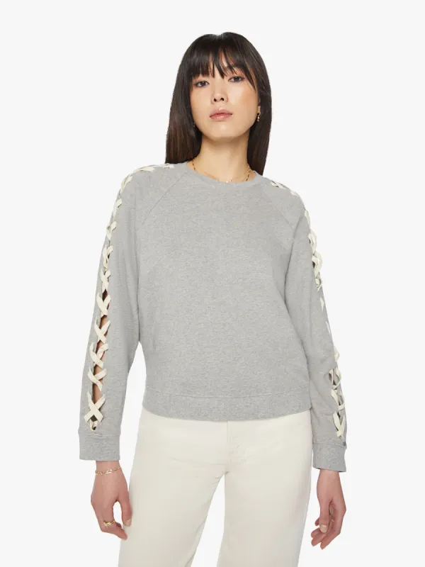 The Lace Up Biggie Concert - Heather Grey made by MOTHER