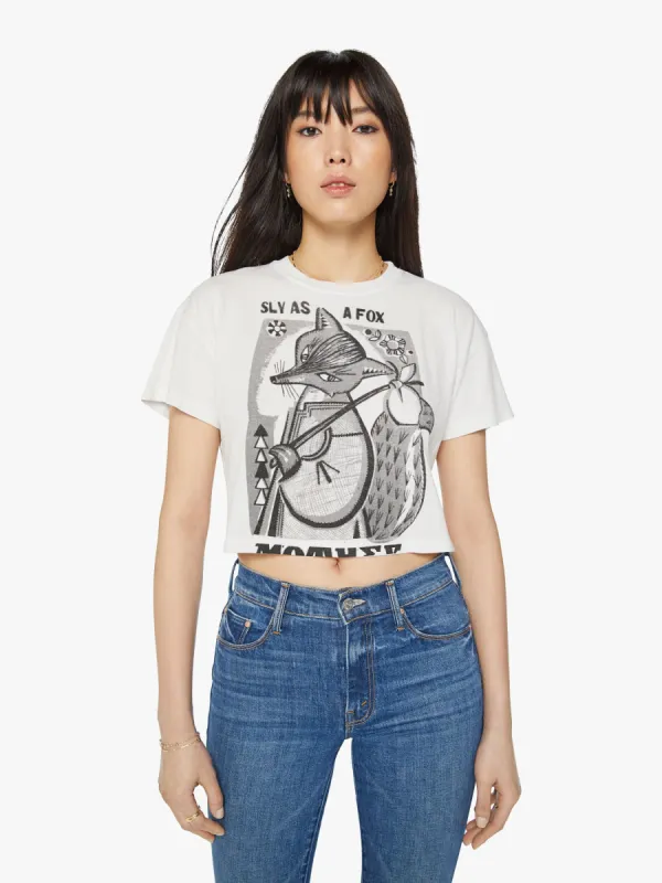 The Grab Bag Crop Tee - Sly Fox sold by MOTHER