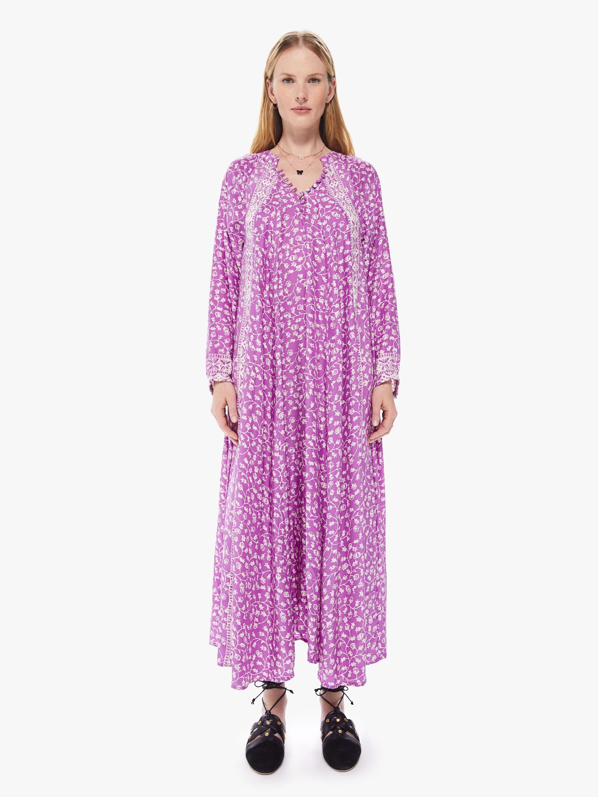 Natalie Martin Fiore Maxi - Pomegranate Lilac sold by MOTHER product image thumbnail 2