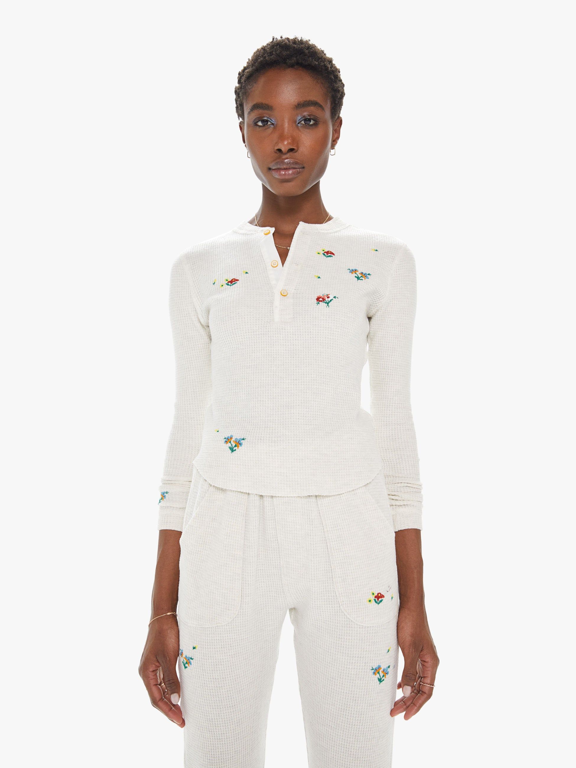 The Itty Bitty L/S Sweetheart - With The Rising Sun sold by MOTHER