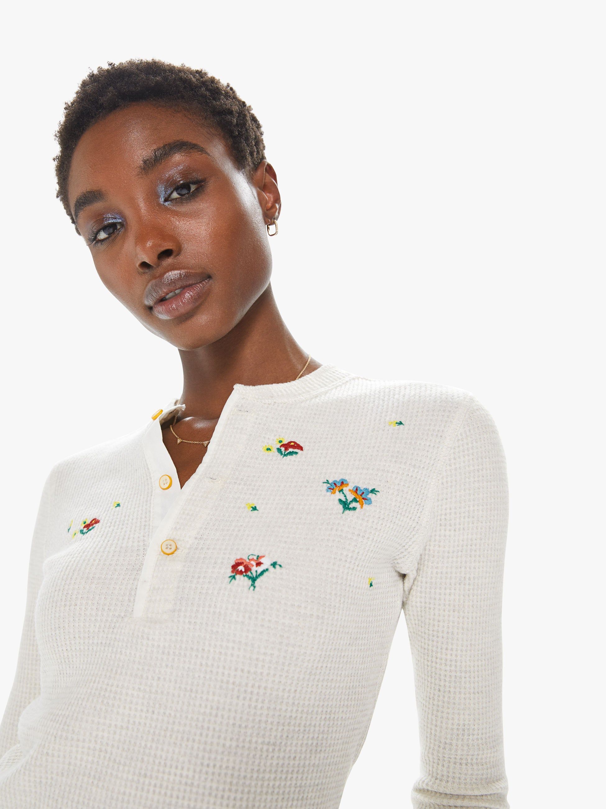 The Itty Bitty L/S Sweetheart - With The Rising Sun sold by MOTHER product image thumbnail 7