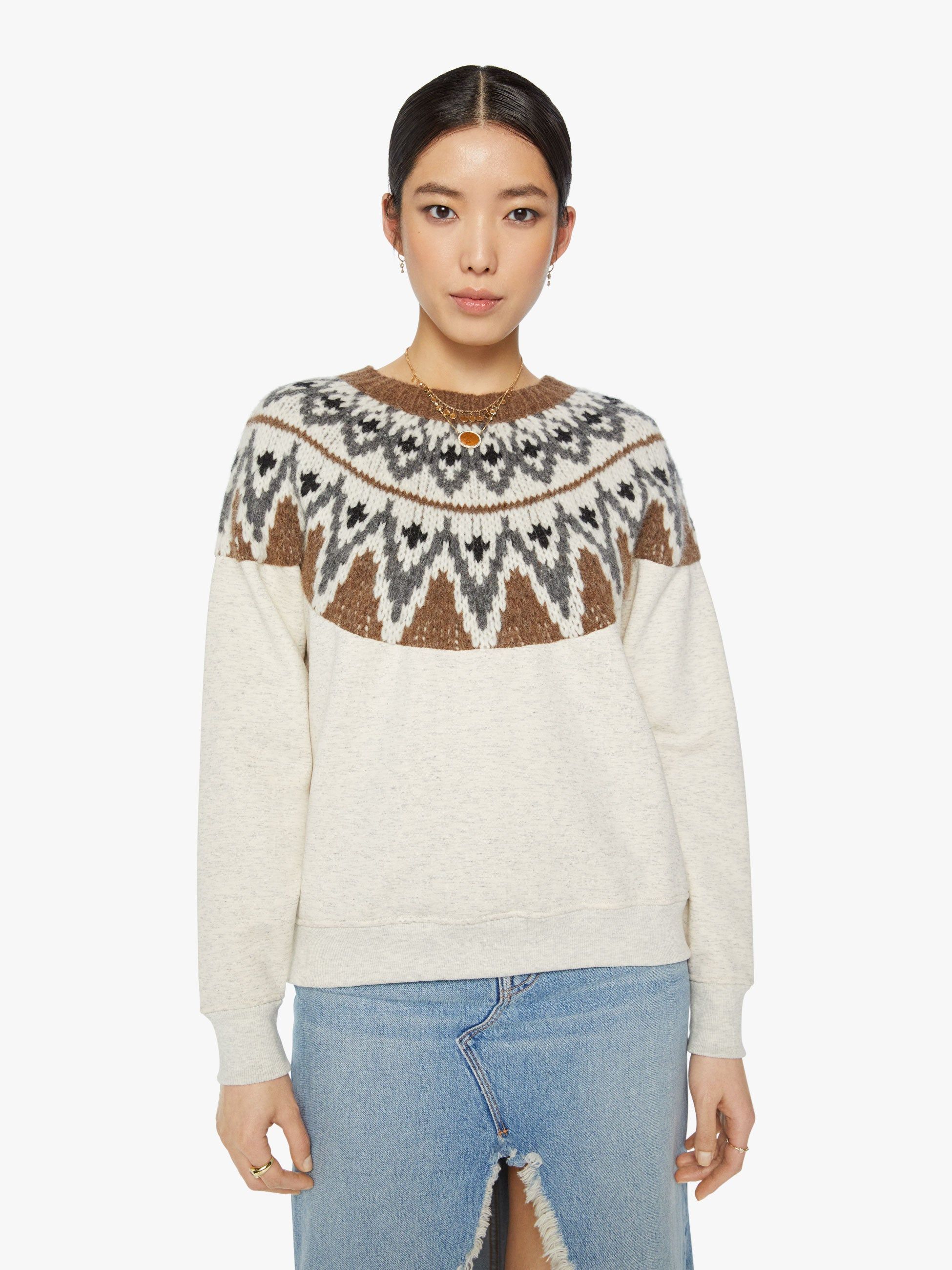 The Half Of Me Pullover - Halfway To Nowhere sold by MOTHER