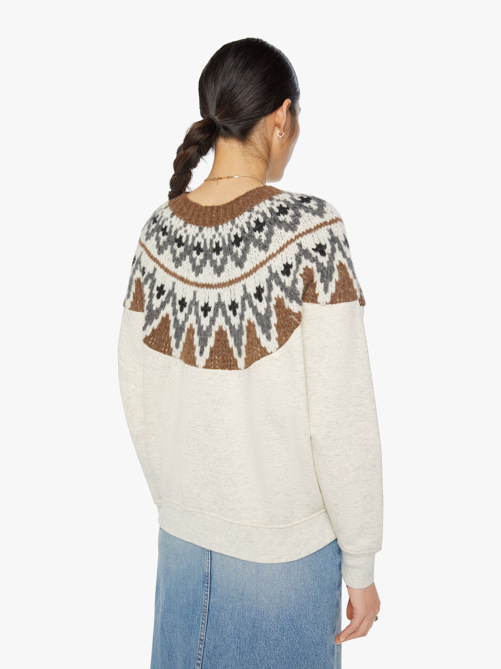 The Half Of Me Pullover - Halfway To Nowhere sold by MOTHER product image thumbnail 4