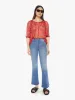 Natalie Martin Ella Top - Watercolor Vermillion sold by MOTHER
