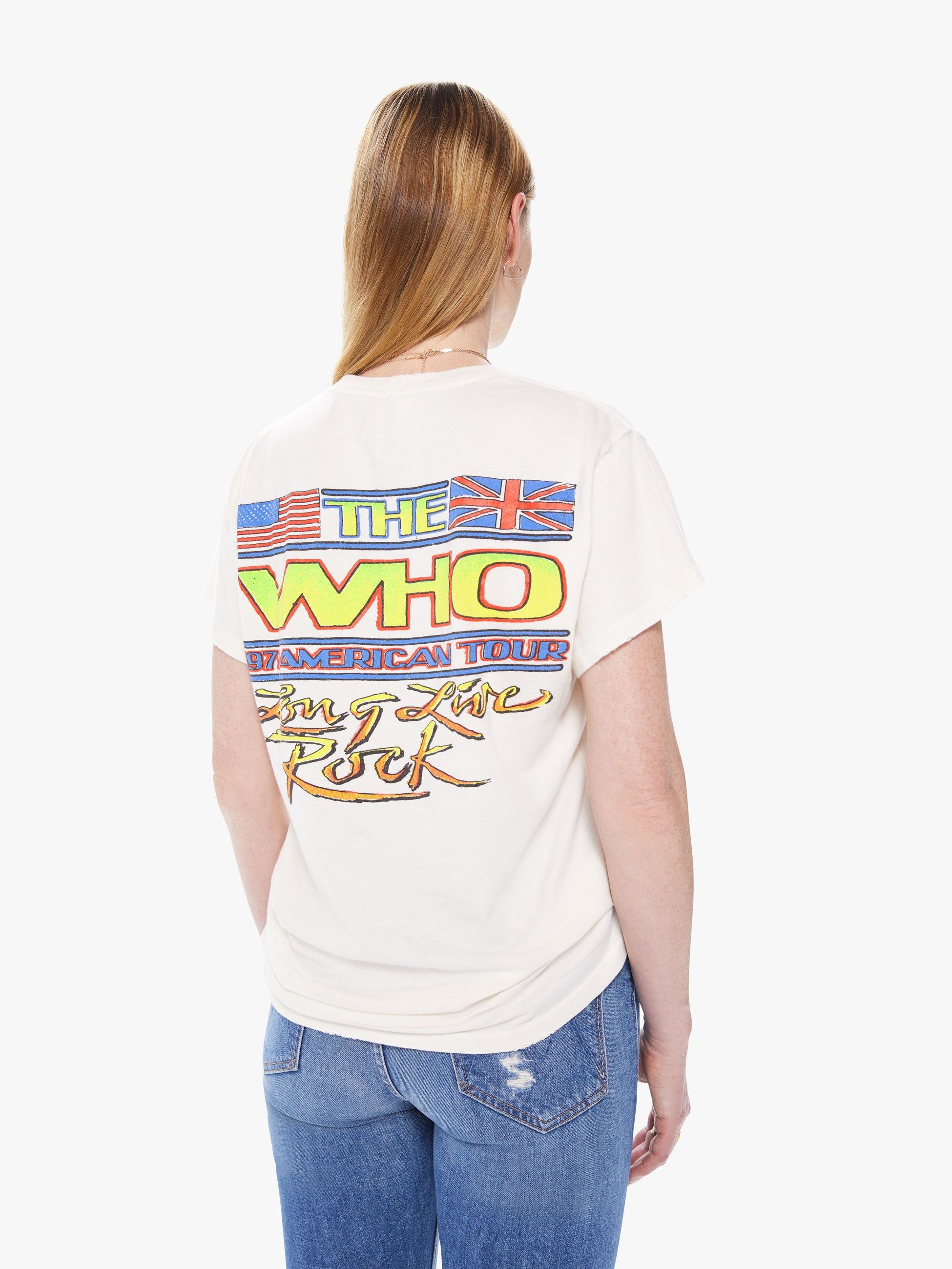 MadeWorn The Who Tee - Vintage White sold by MOTHER product image thumbnail 4