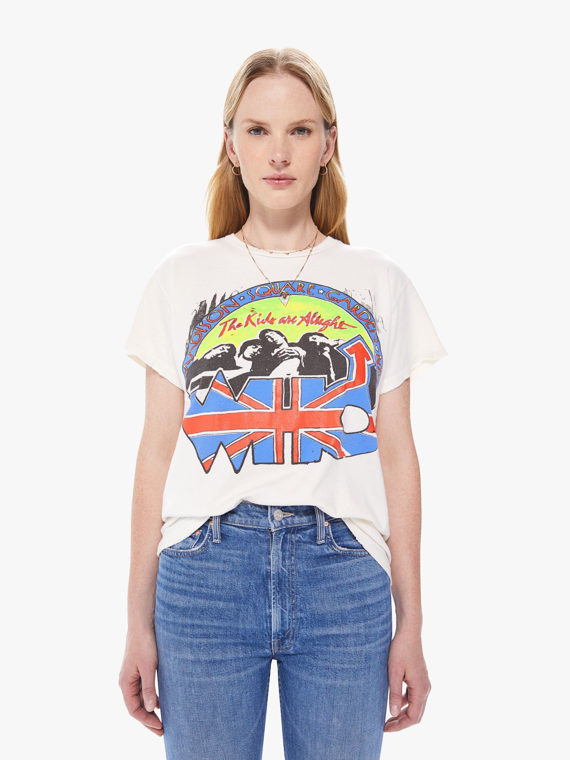 MadeWorn The Who Tee - Vintage White sold by MOTHER