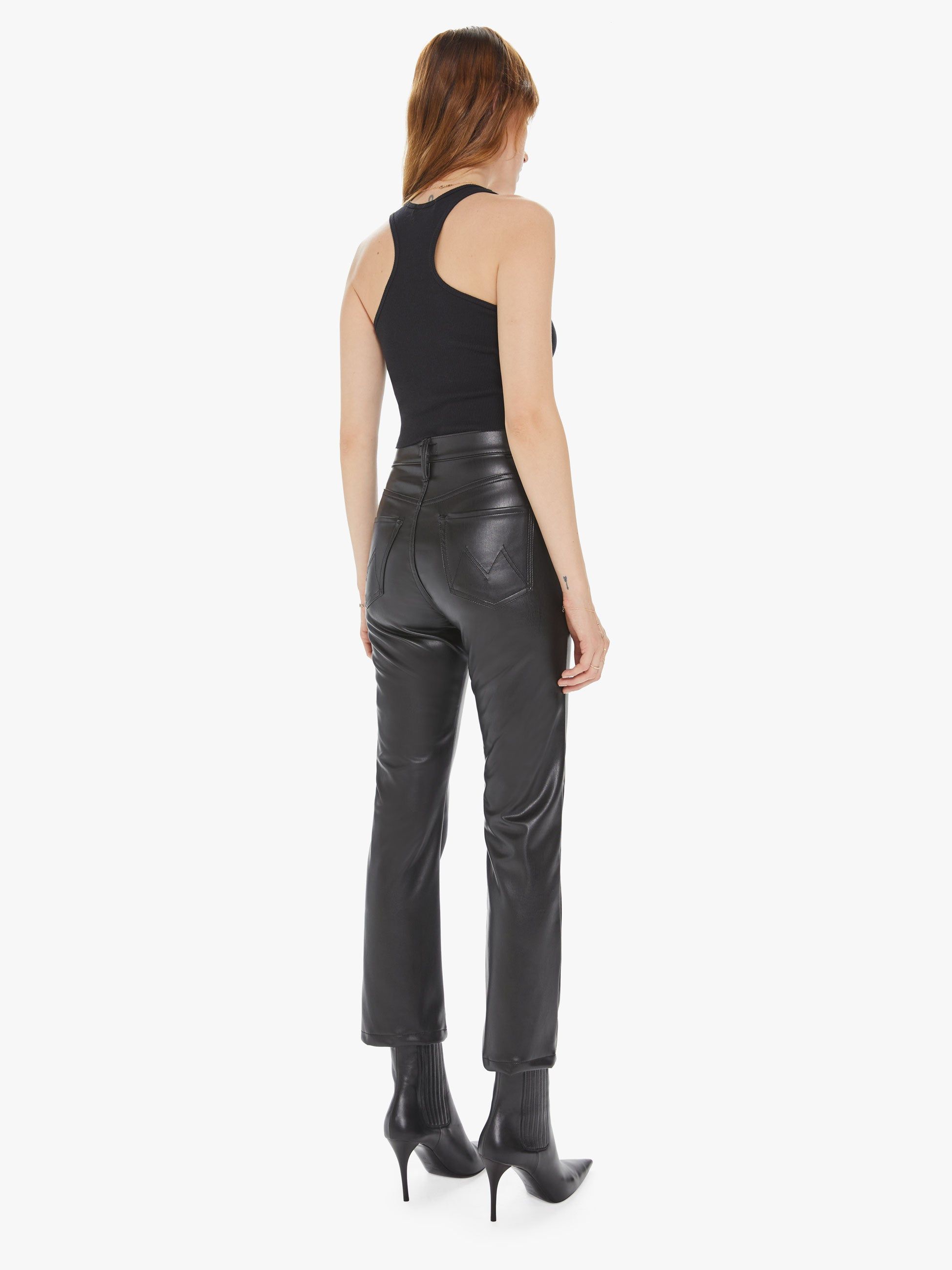 High Waisted Rider Ankle - Black sold by MOTHER product image thumbnail 4