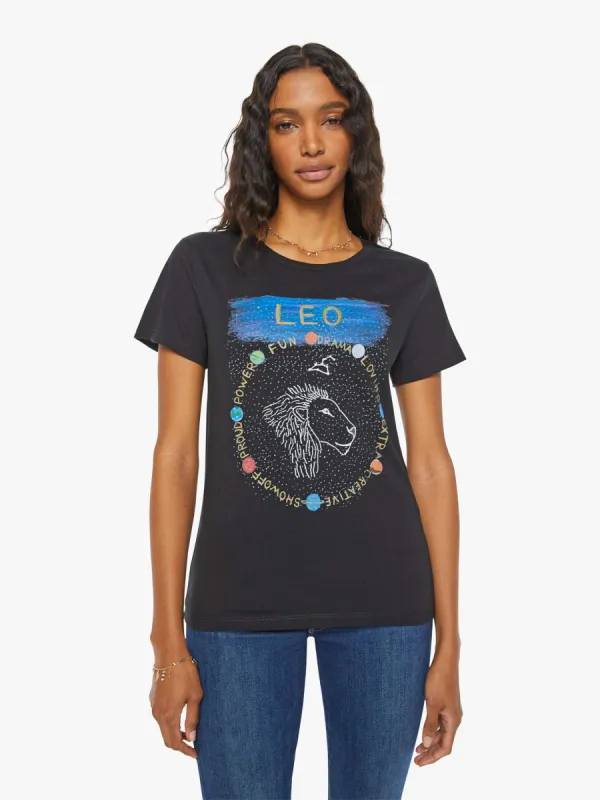 Unfortunate Portrait Leo Zodiac Tee - Black sold by MOTHER