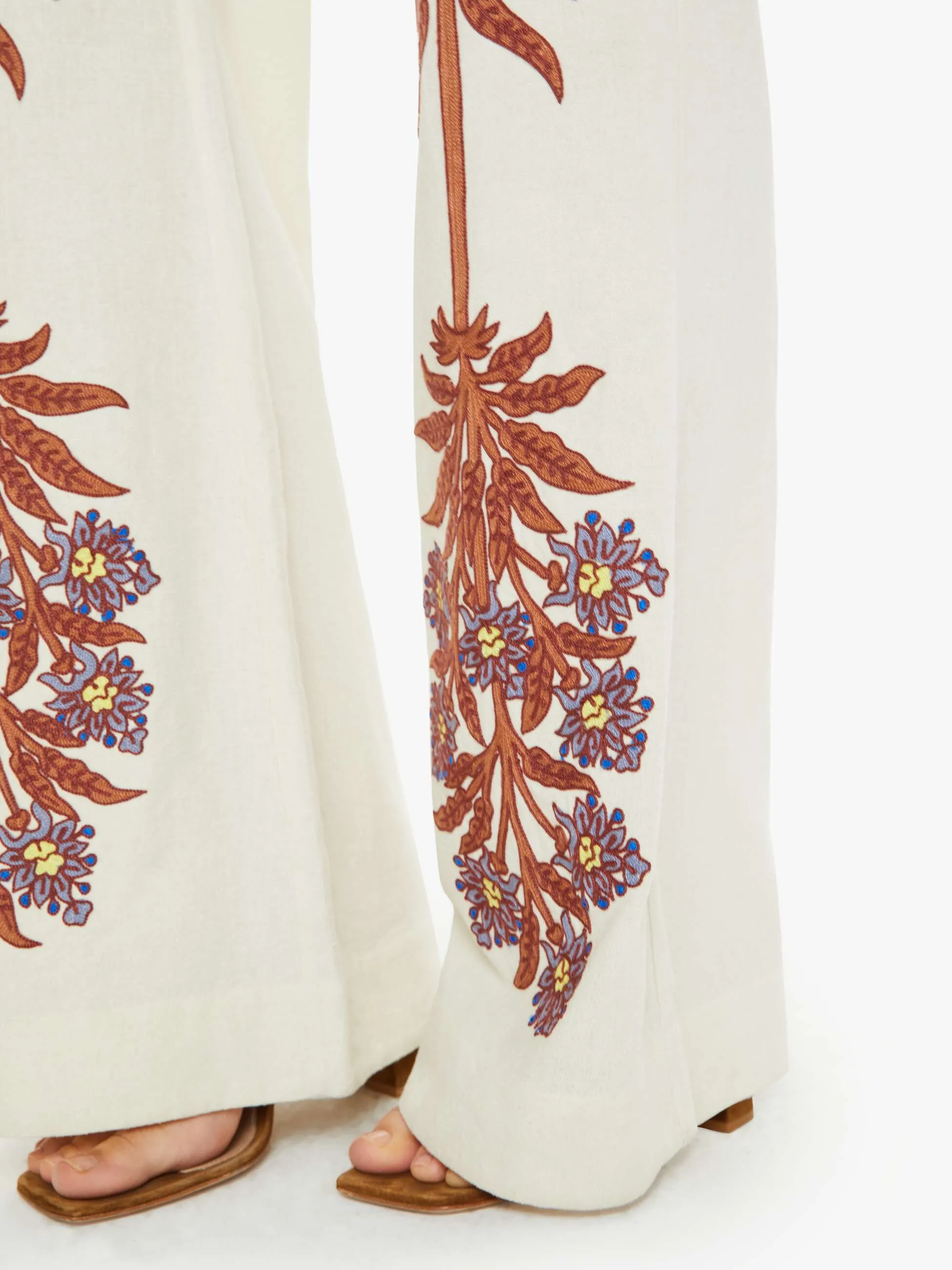 Alix Of Bohemia Charlie Pant - Waterlily Bloom sold by MOTHER product image thumbnail 5