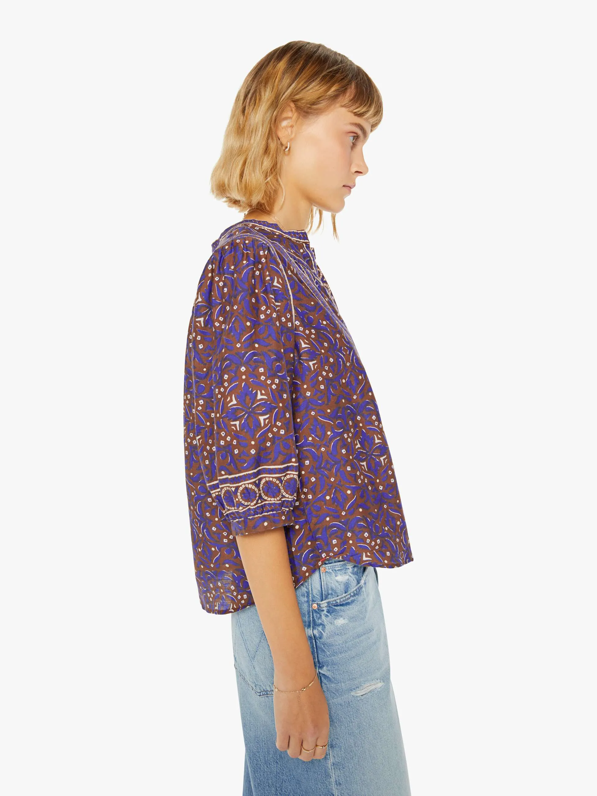 XiRENA Lolo Top - Royal Brown sold by MOTHER product image thumbnail 2
