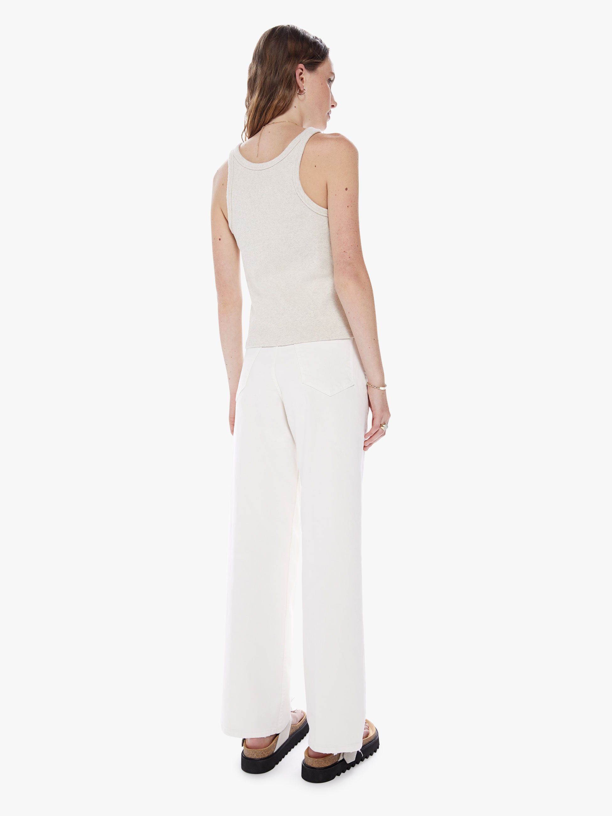 High Waisted Spinner Skimp - Cream Puffs sold by MOTHER product image thumbnail 4