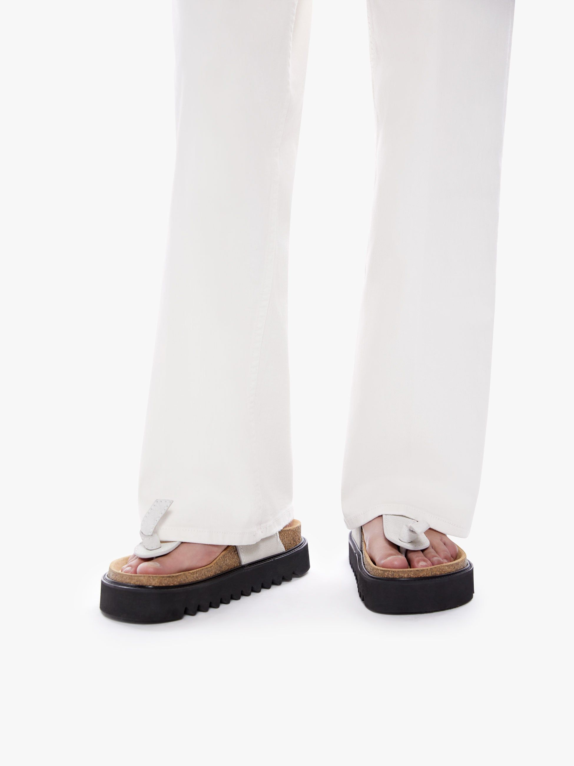 High Waisted Spinner Skimp - Cream Puffs sold by MOTHER product image thumbnail 5