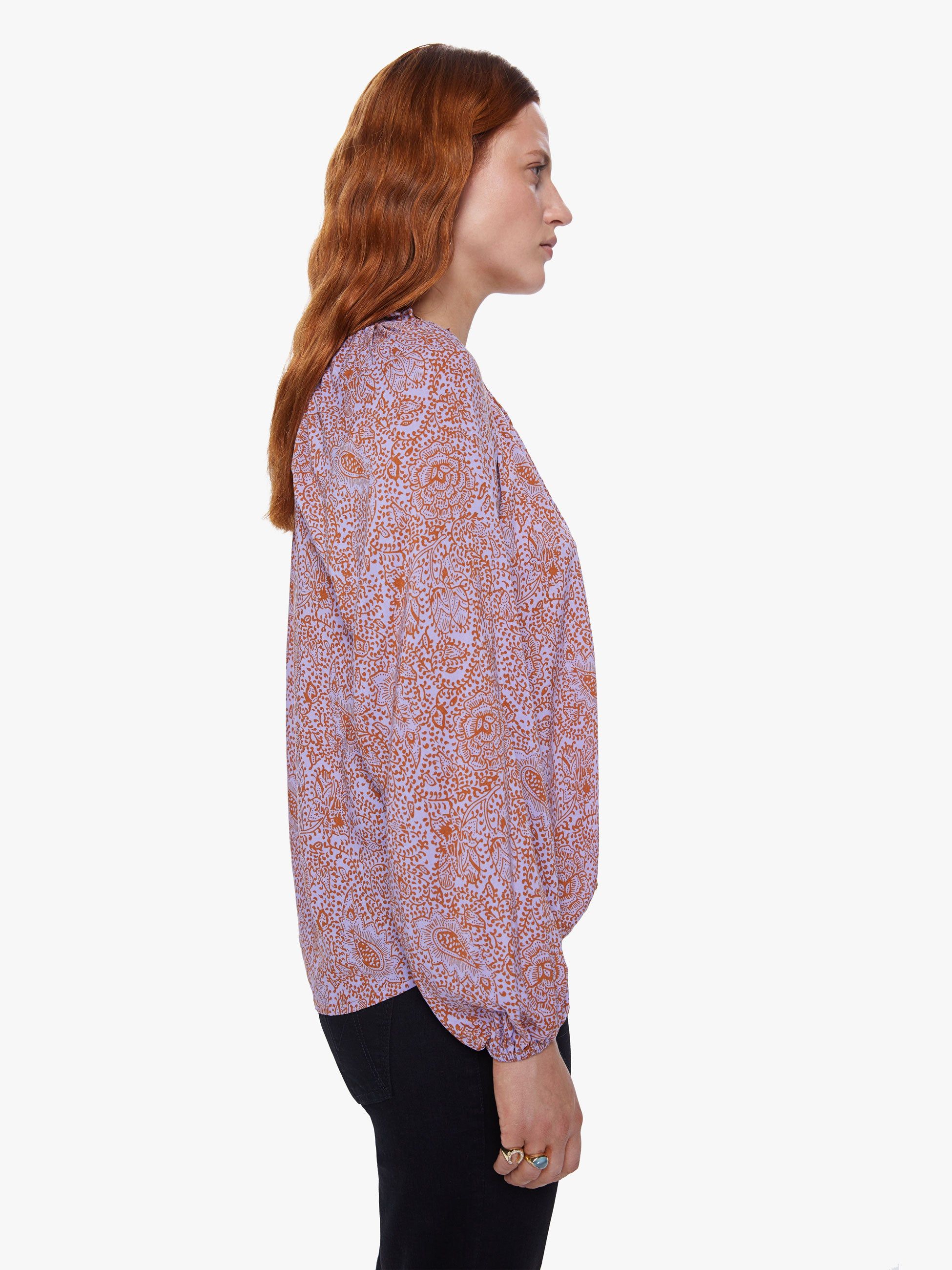 Natalie Martin Penny Top - Shangri-La Orchid sold by MOTHER product image thumbnail 3