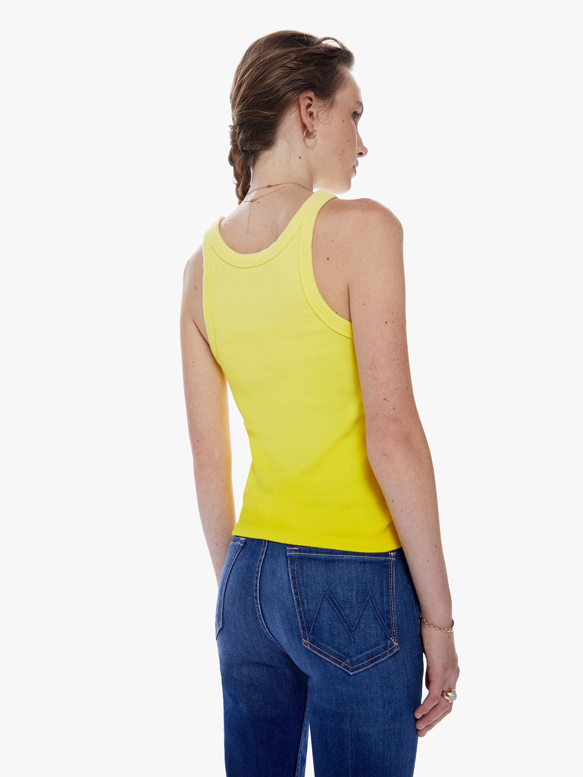 The Chin Ups Tank - Blazing Yellow sold by MOTHER product image thumbnail 4