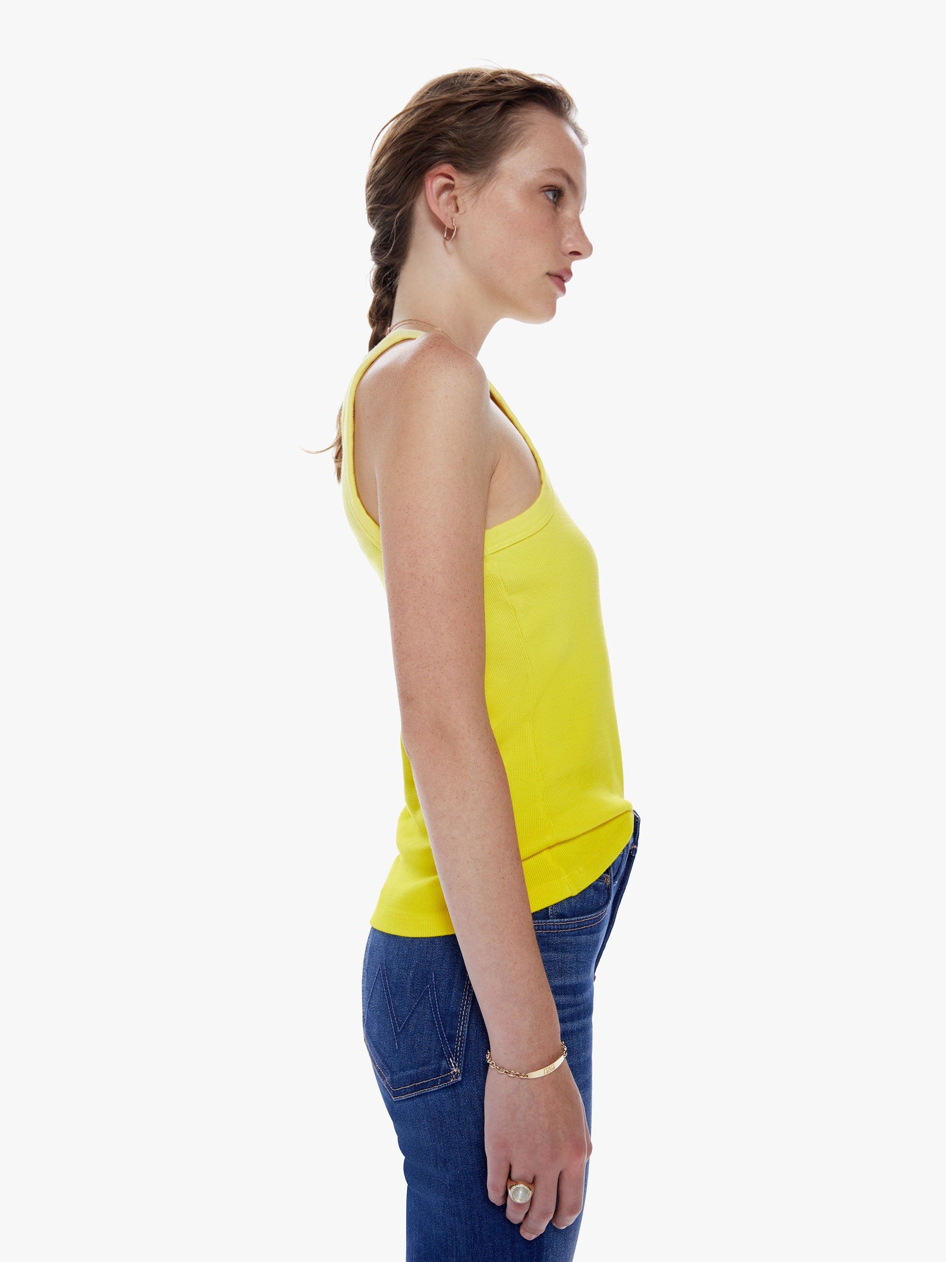 The Chin Ups Tank - Blazing Yellow sold by MOTHER product image thumbnail 3