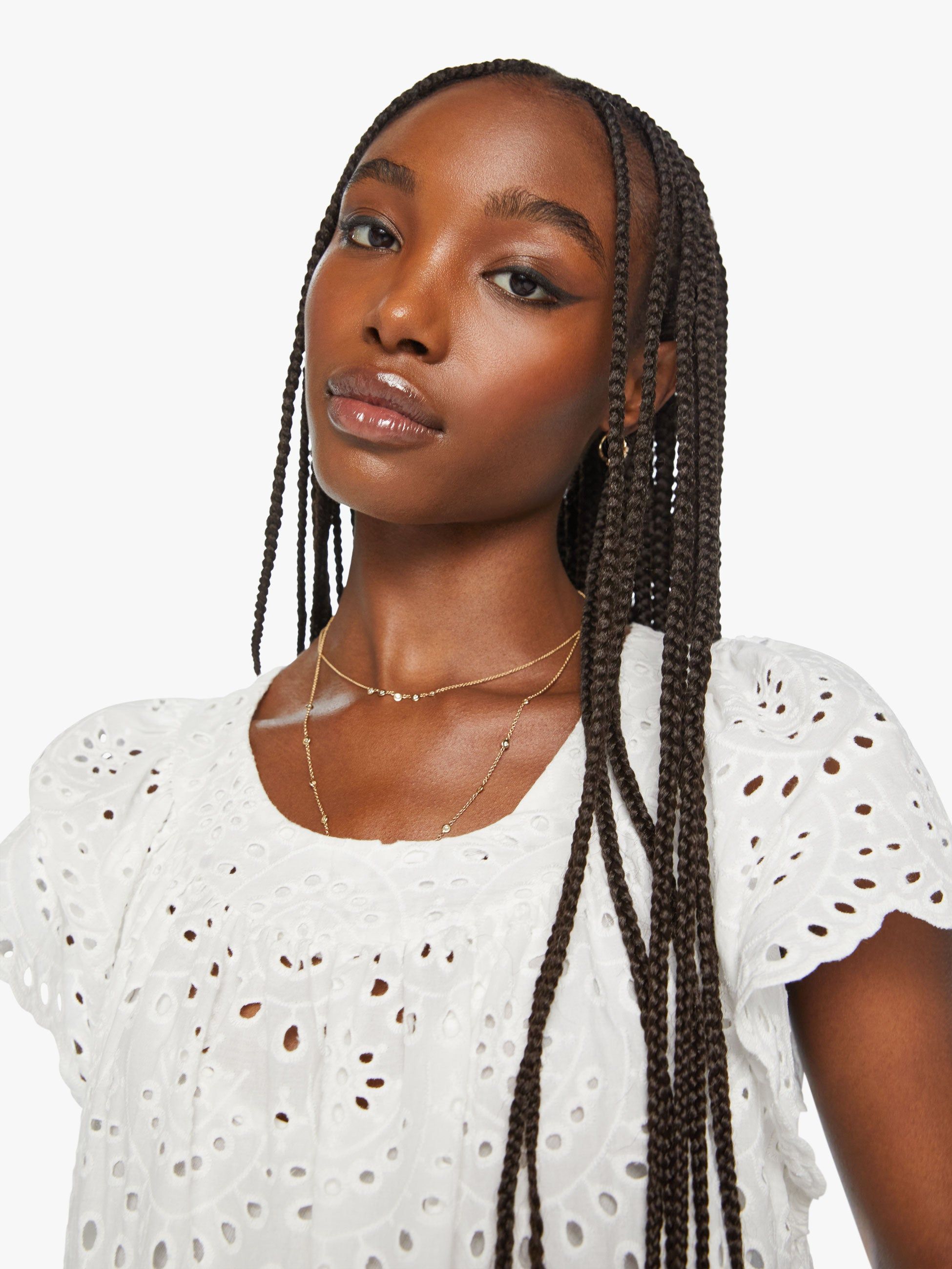 Natalie Martin Sienna Dress - Salt sold by MOTHER product image thumbnail 4