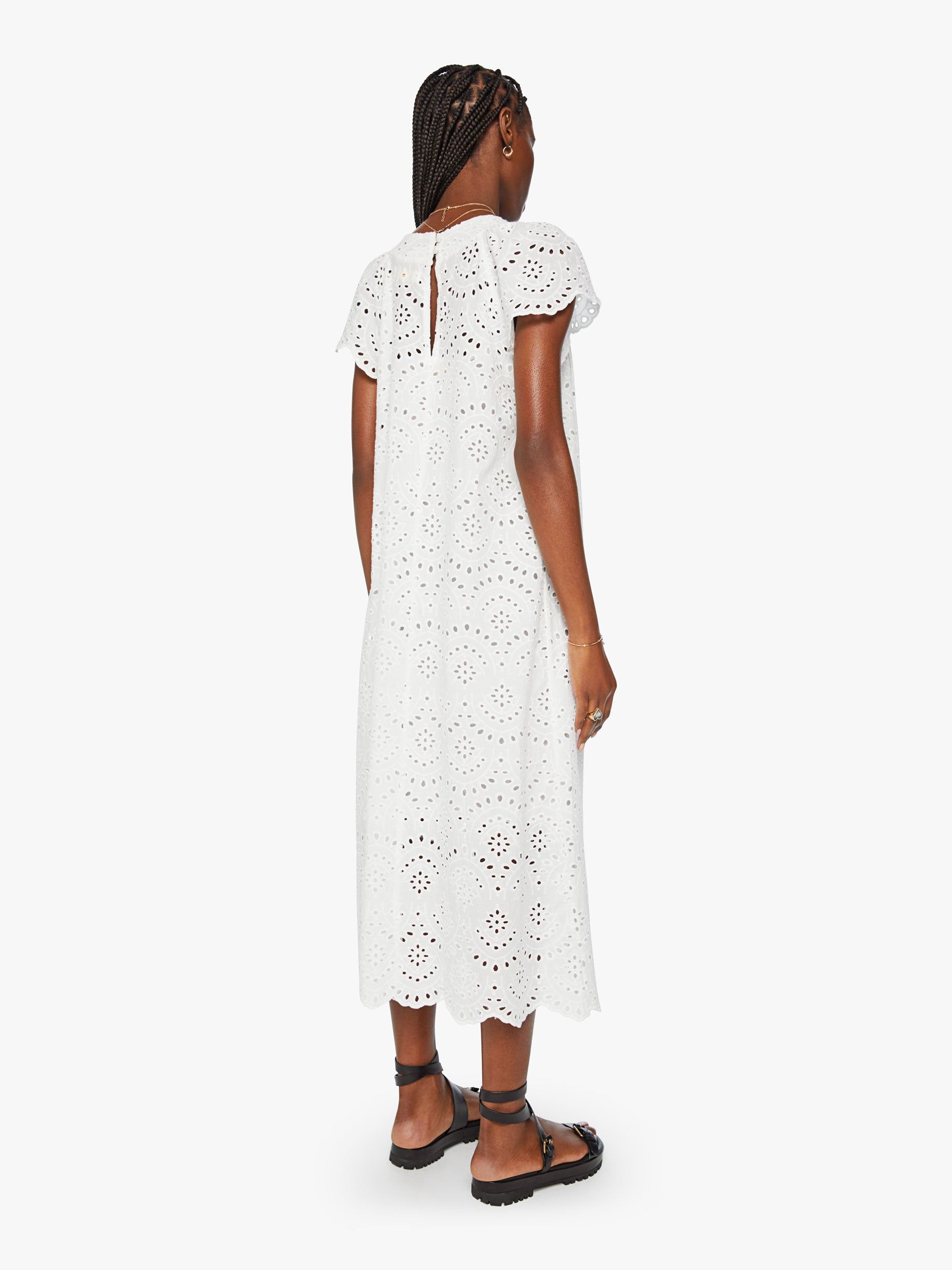 Natalie Martin Sienna Dress - Salt sold by MOTHER product image thumbnail 3