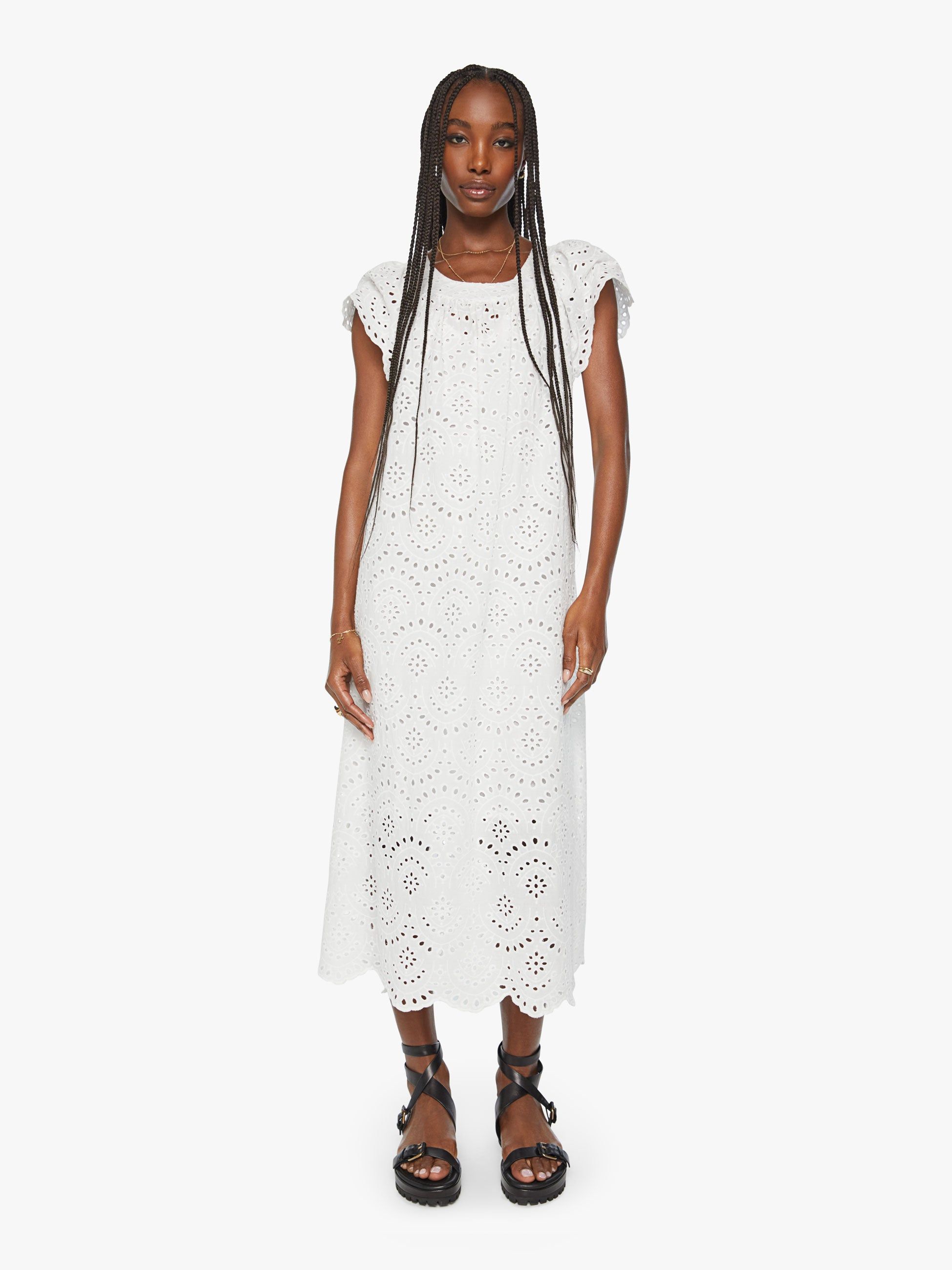 Natalie Martin Sienna Dress - Salt sold by MOTHER