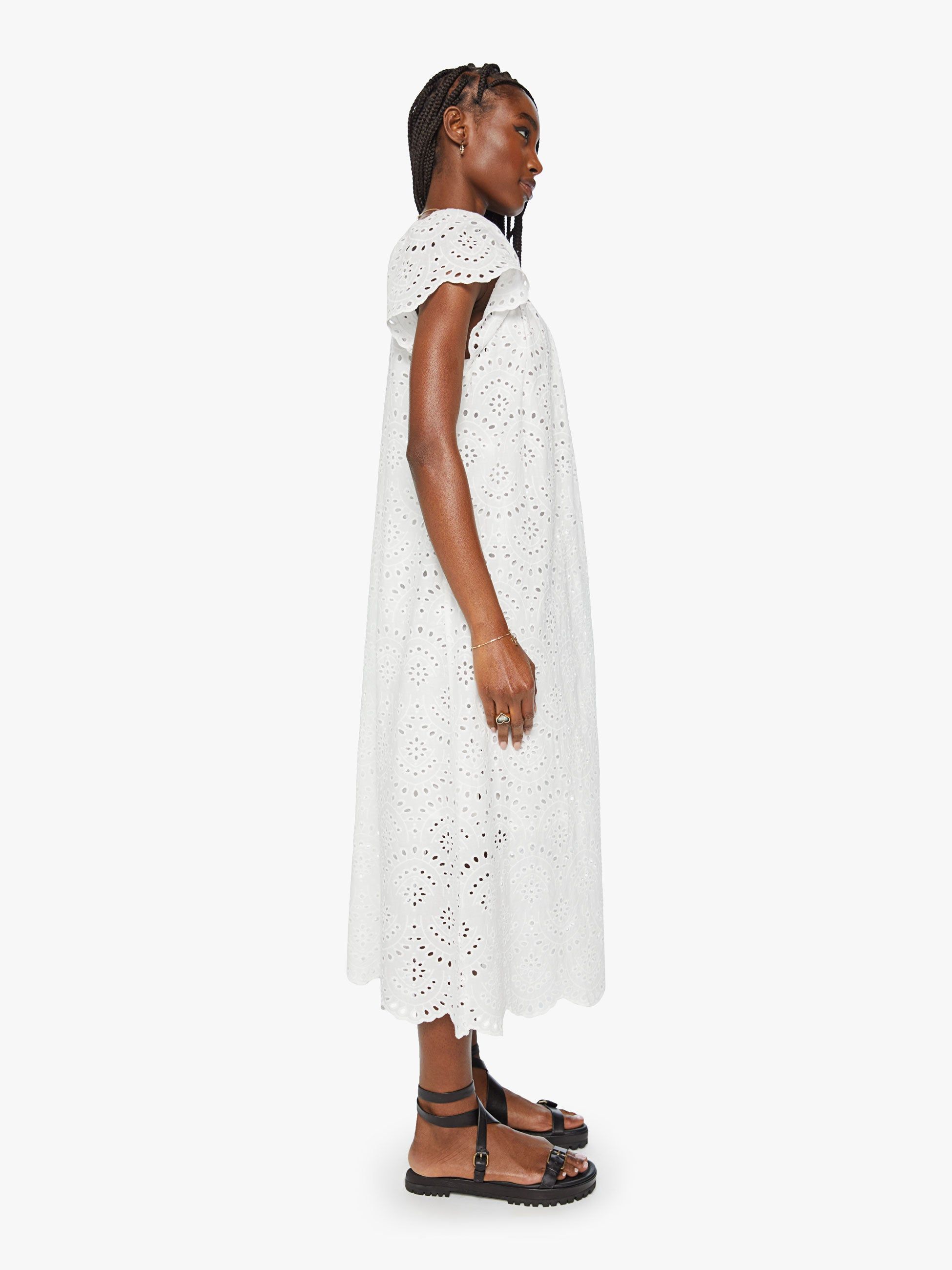 Natalie Martin Sienna Dress - Salt sold by MOTHER product image thumbnail 2