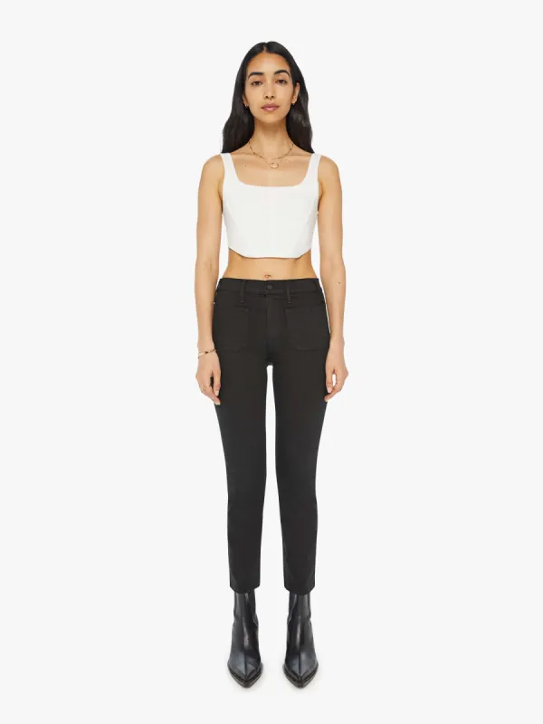 The Patch Pocket Insider Ankle - Pitch sold by MOTHER