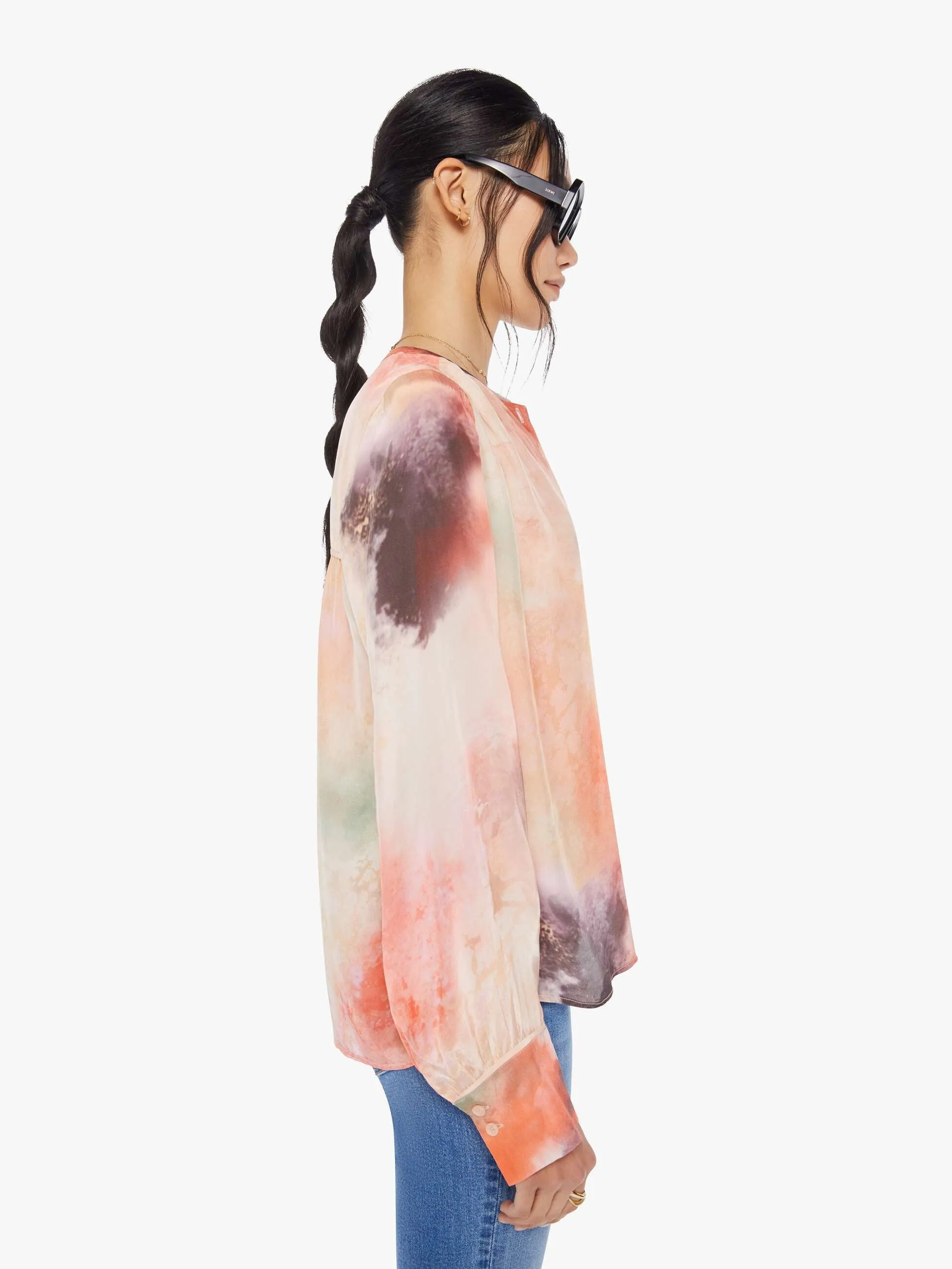 Maria Cher Celia Shirt - Wild Rose sold by MOTHER product image thumbnail 3