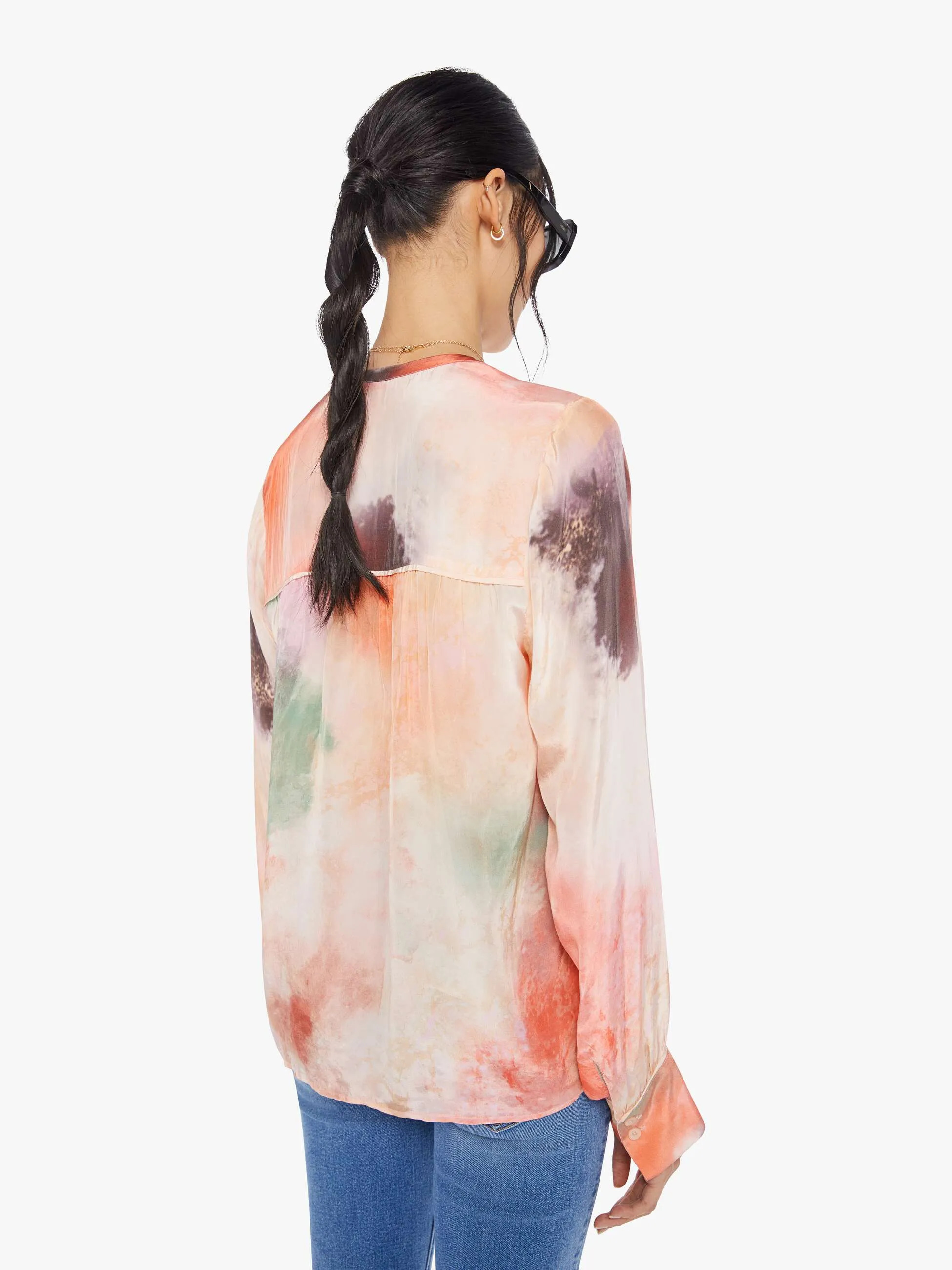 Maria Cher Celia Shirt - Wild Rose sold by MOTHER product image thumbnail 4