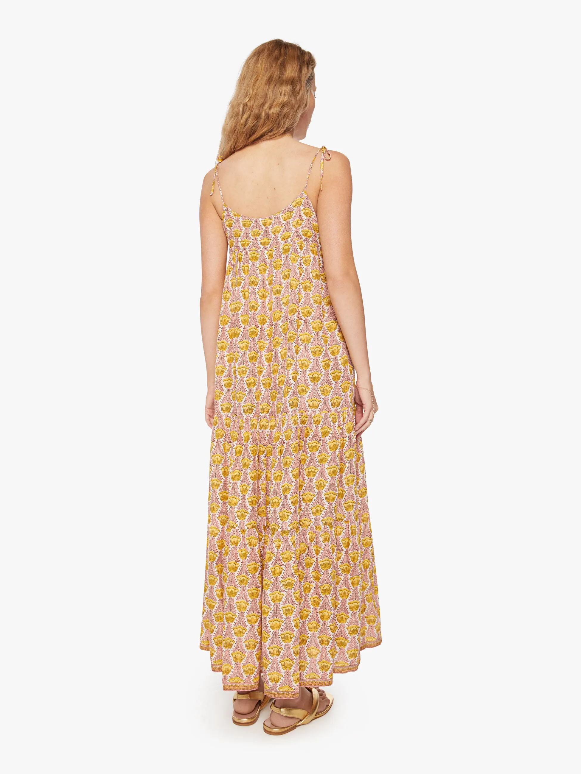 Natalie Martin Melanie Dress - Tulip Bahamas Pink sold by MOTHER product image thumbnail 4