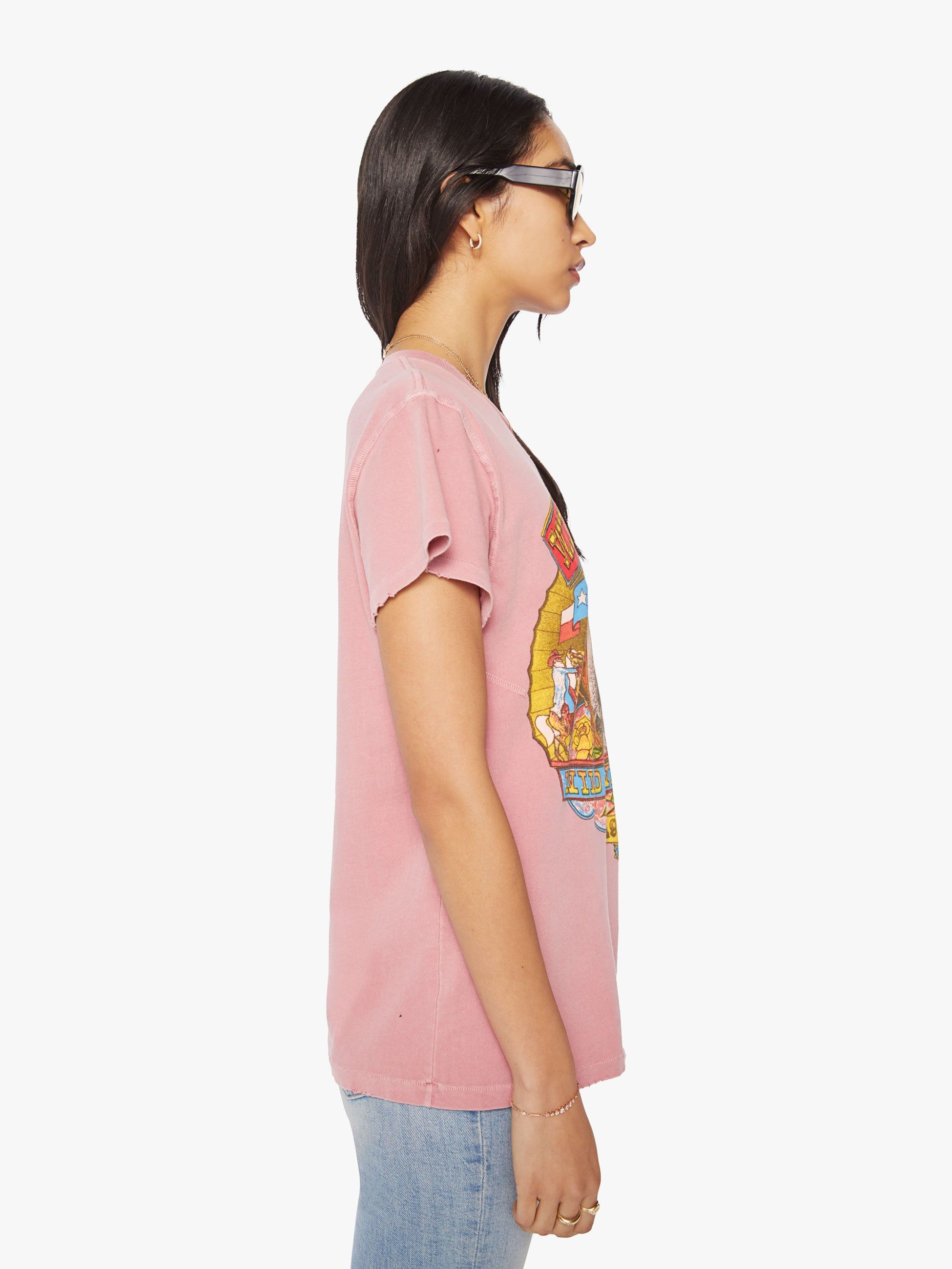 MadeWorn Willie Nelson '78 Tee - Petal sold by MOTHER product image thumbnail 2