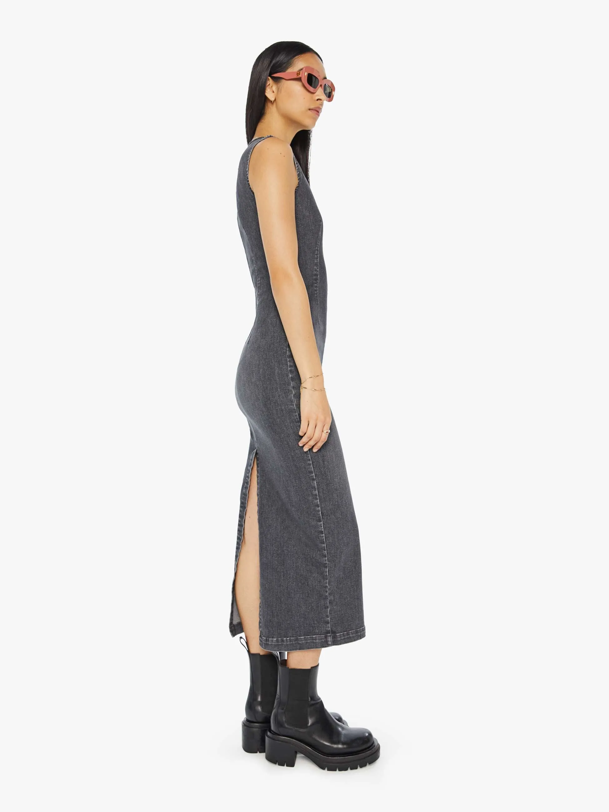 The Swerve Dress - Up In Smoke sold by MOTHER product image thumbnail 3