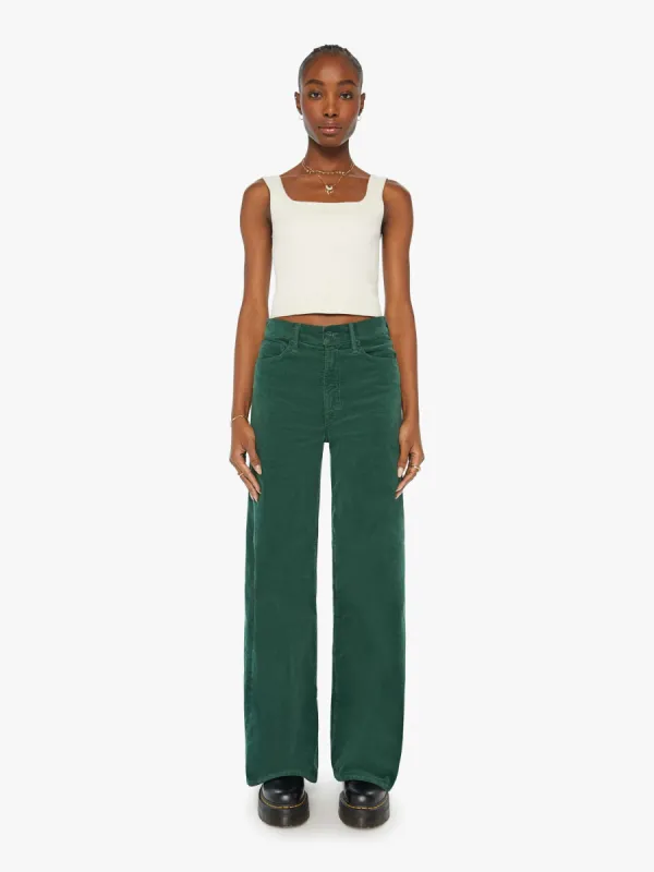 The Ditcher Roller Zip Sneak - Dark Green sold by MOTHER